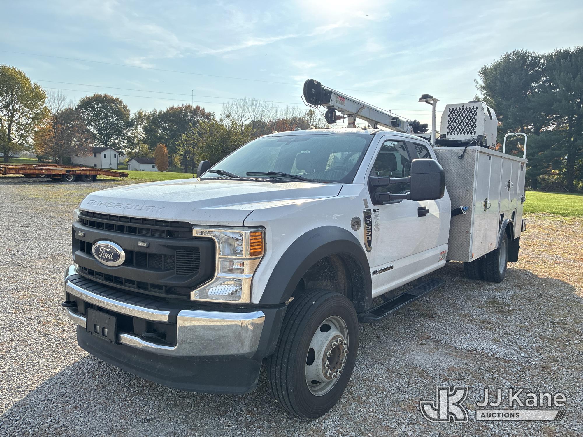2021 Ford F550 Extended-Cab Mechanics Service Truck (1649484)