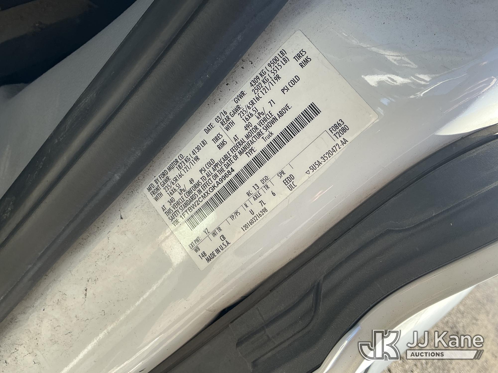 2016 Ford TRANSIT 350