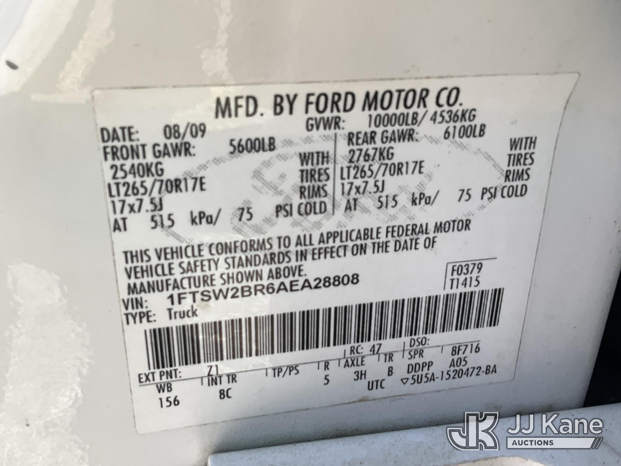 2010 Ford F250 4X4