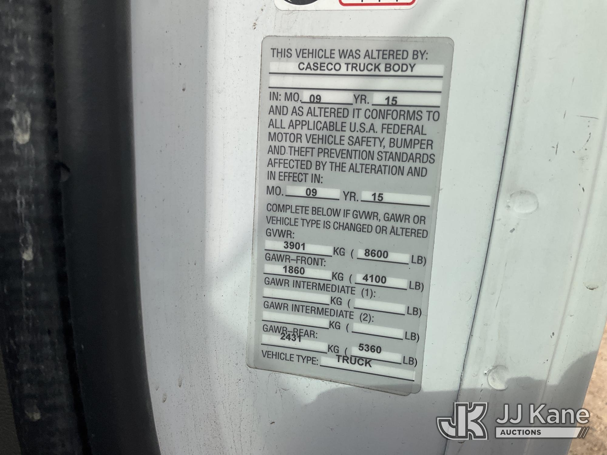 2015 Chevrolet EXPRESS G2500