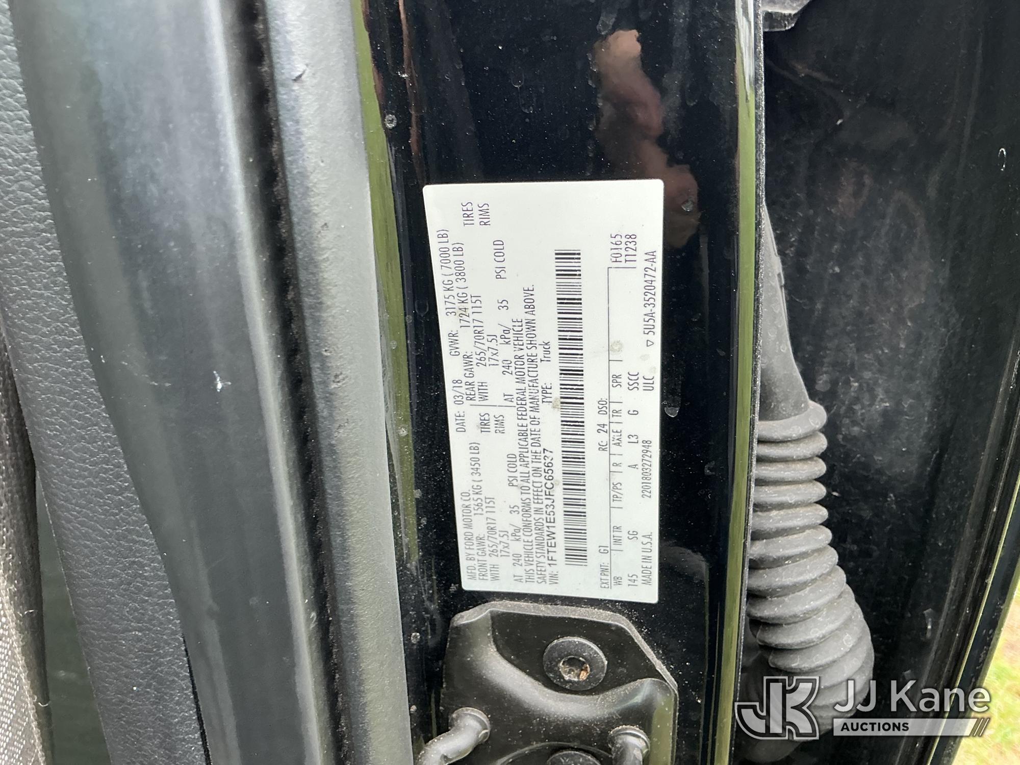 2018 Ford F150 4X4