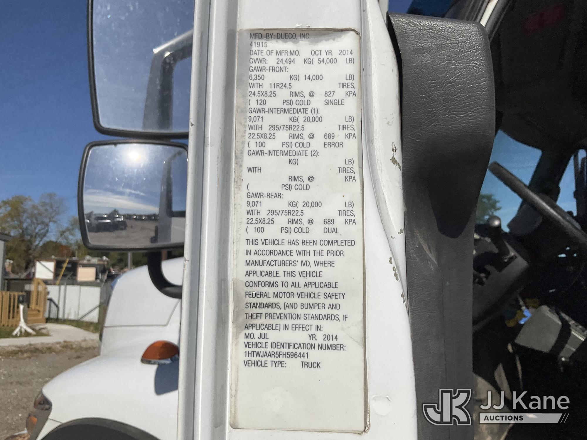 2015 International 7400