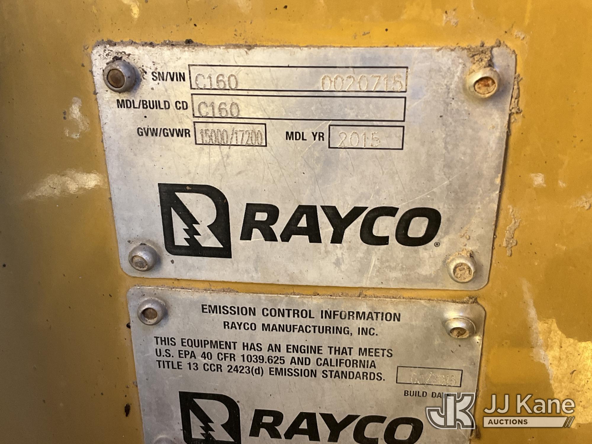 2015 Rayco C160