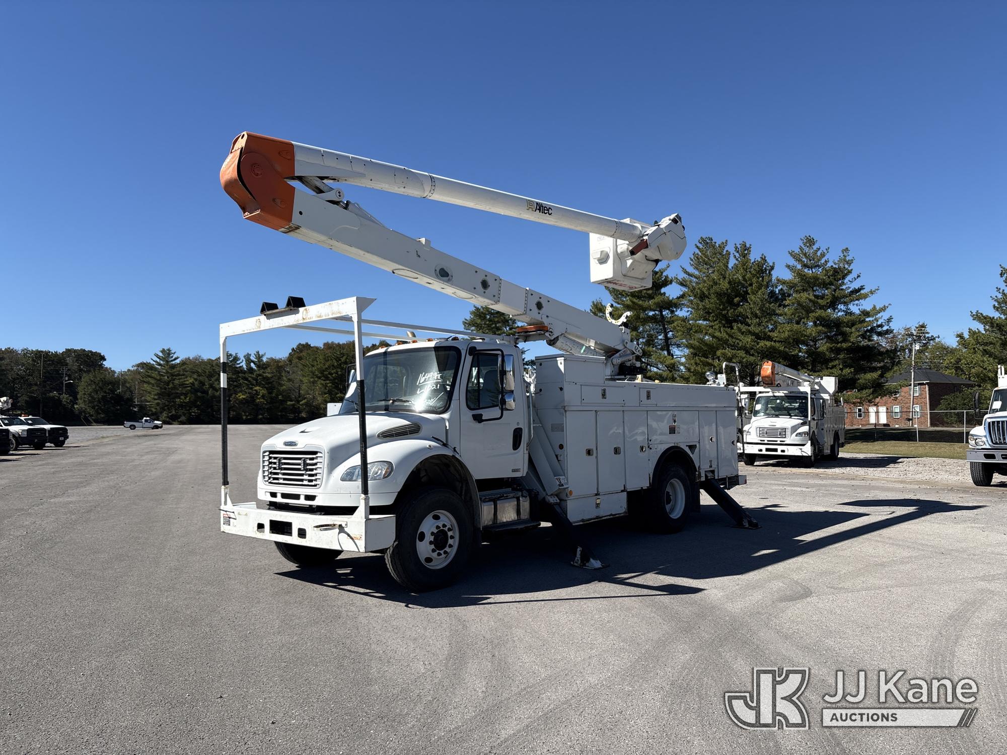 Altec AA55E Material Handling Bucket Truck On 2011 Freightliner M2 106 Utility Truck (1649974)