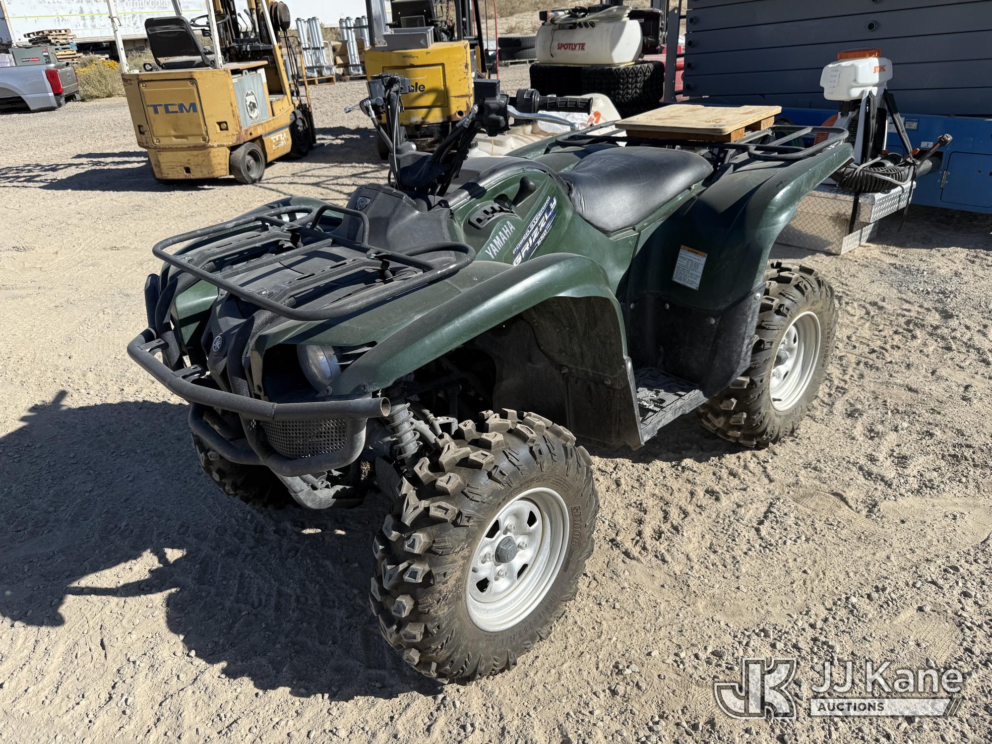 2011 Yamaha Grizzly YFM550FWAD 4 Wheel All-Terrain Vehicle (1650003)