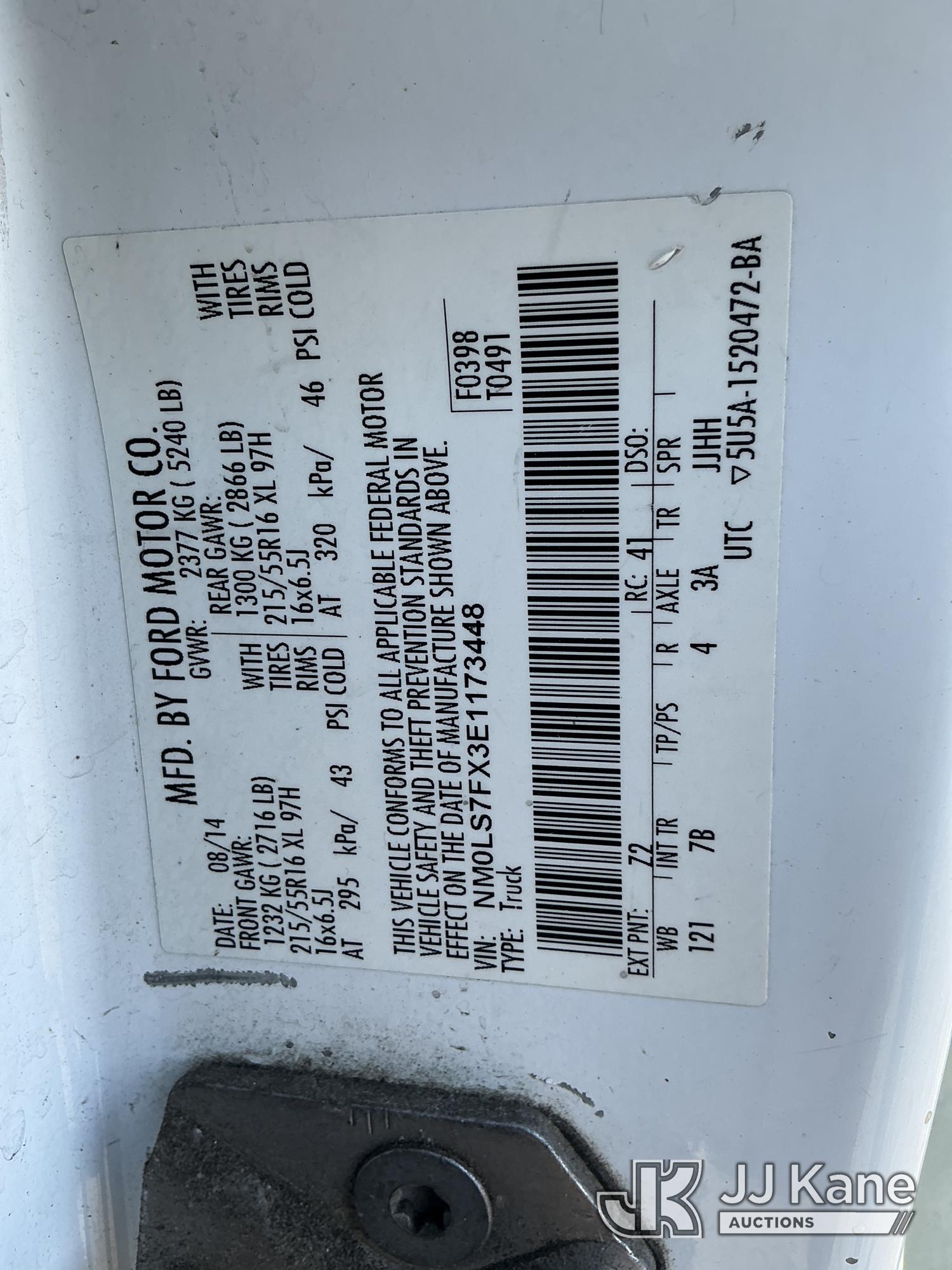 2014 Ford TRANSIT CONNECT