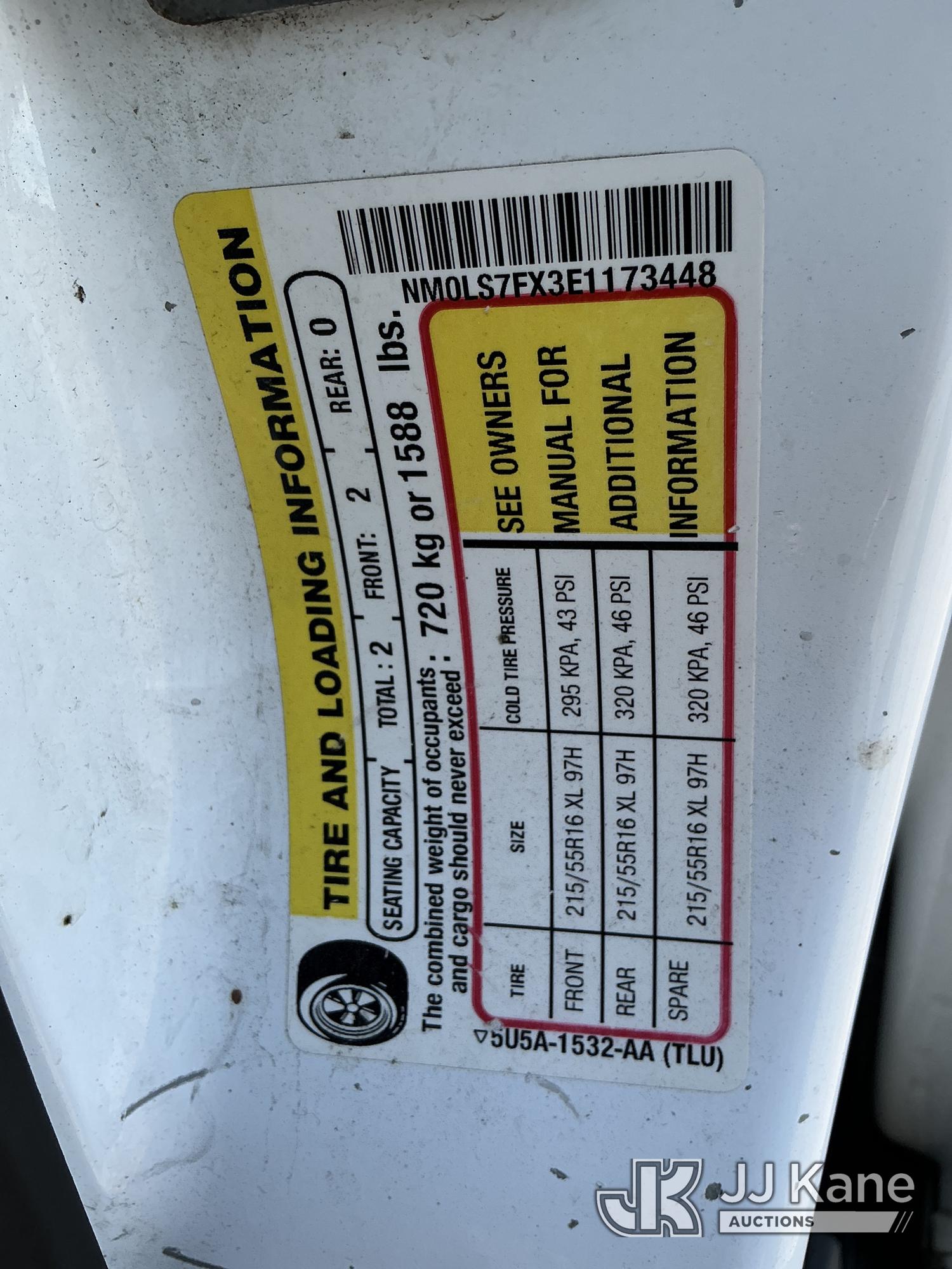 2014 Ford TRANSIT CONNECT