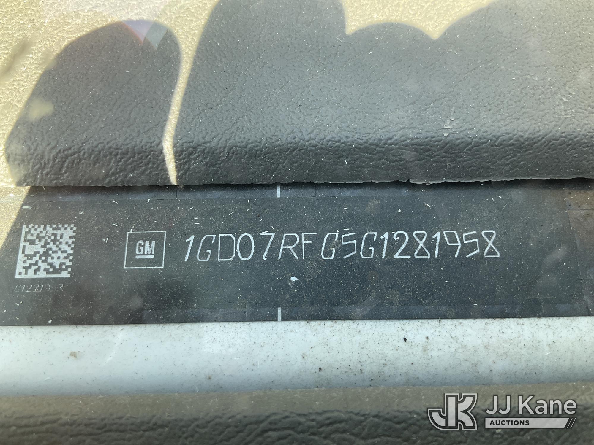 2016 GMC SAVANA G3500