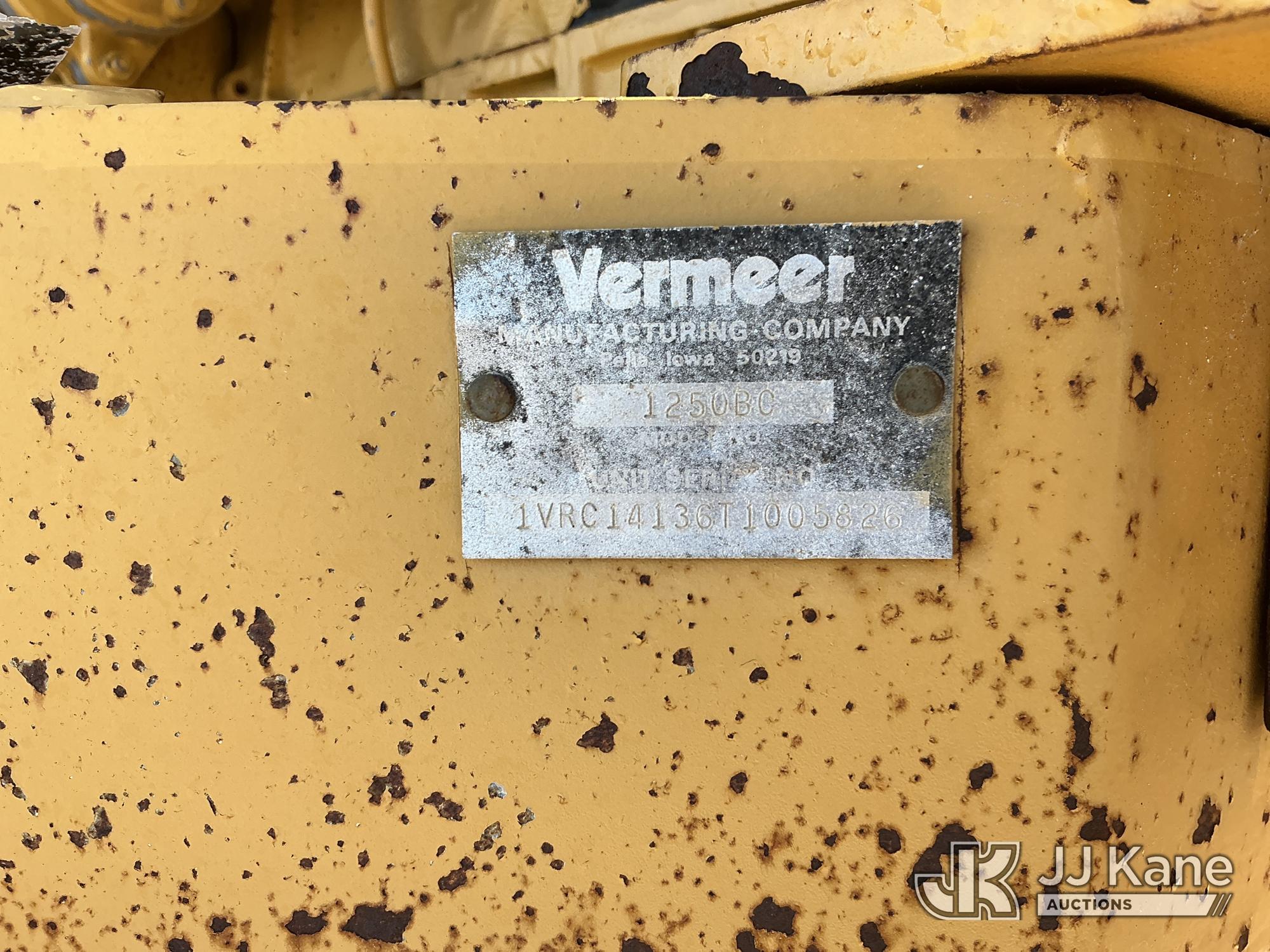 1996 Vermeer 1250BC