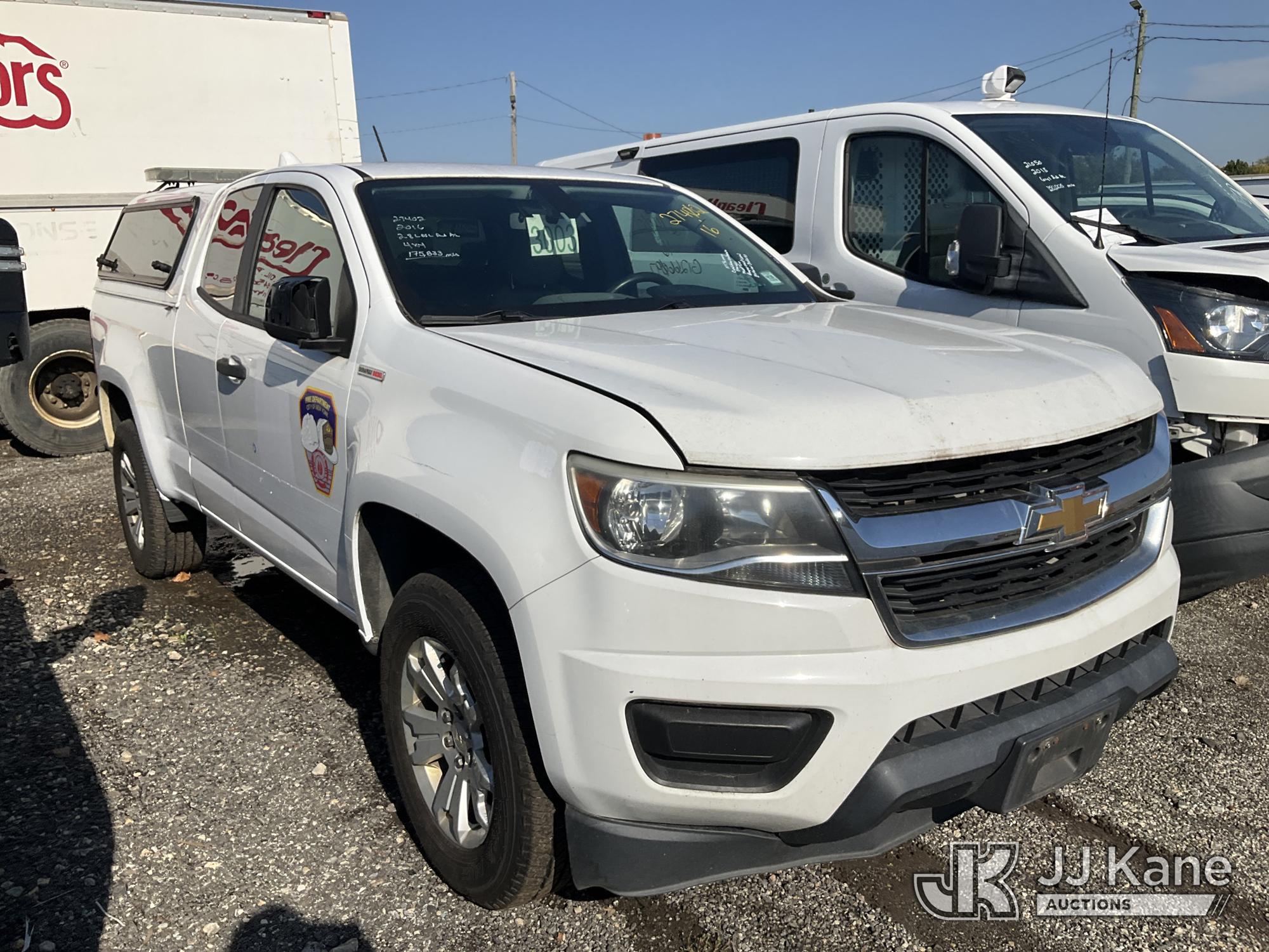 2016 Chevrolet COLORADO 4X4