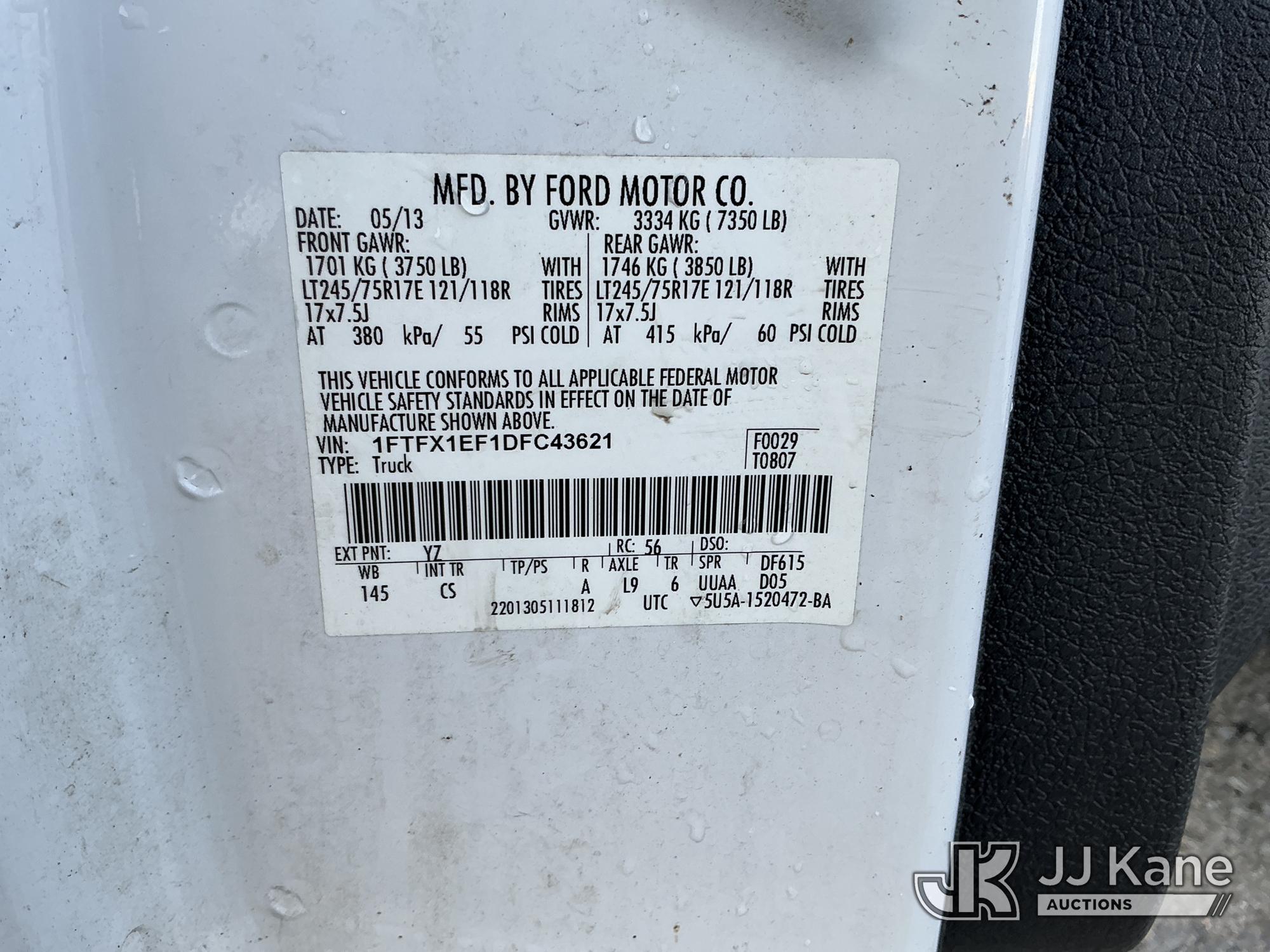 2013 Ford F150 4X4