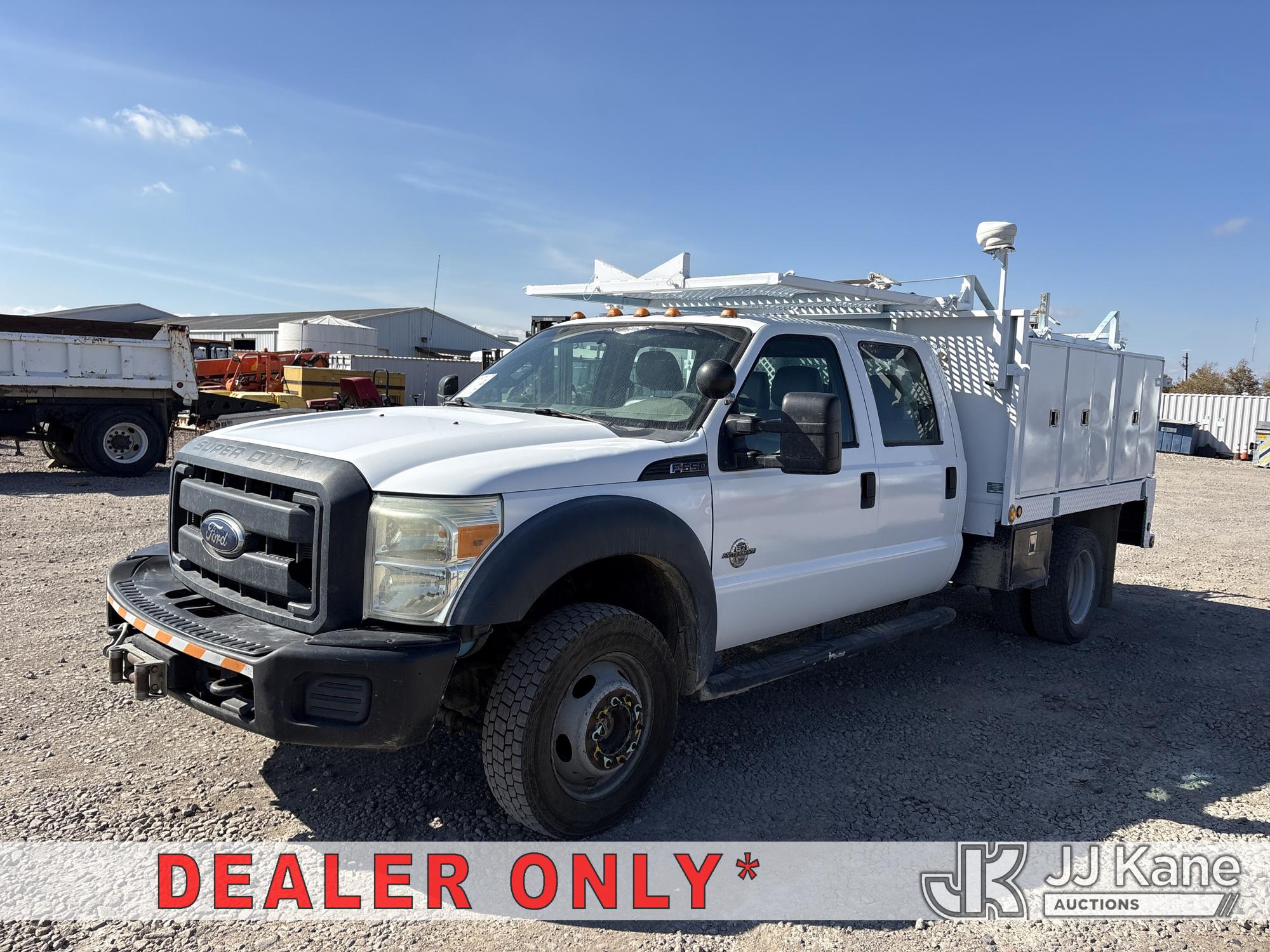 2013 Ford F-550 Crew-Cab Service Truck (1650346)