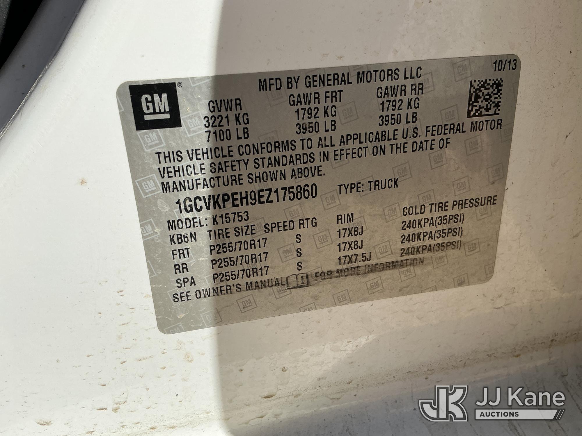 2014 Chevrolet Silverado 1500 4x4