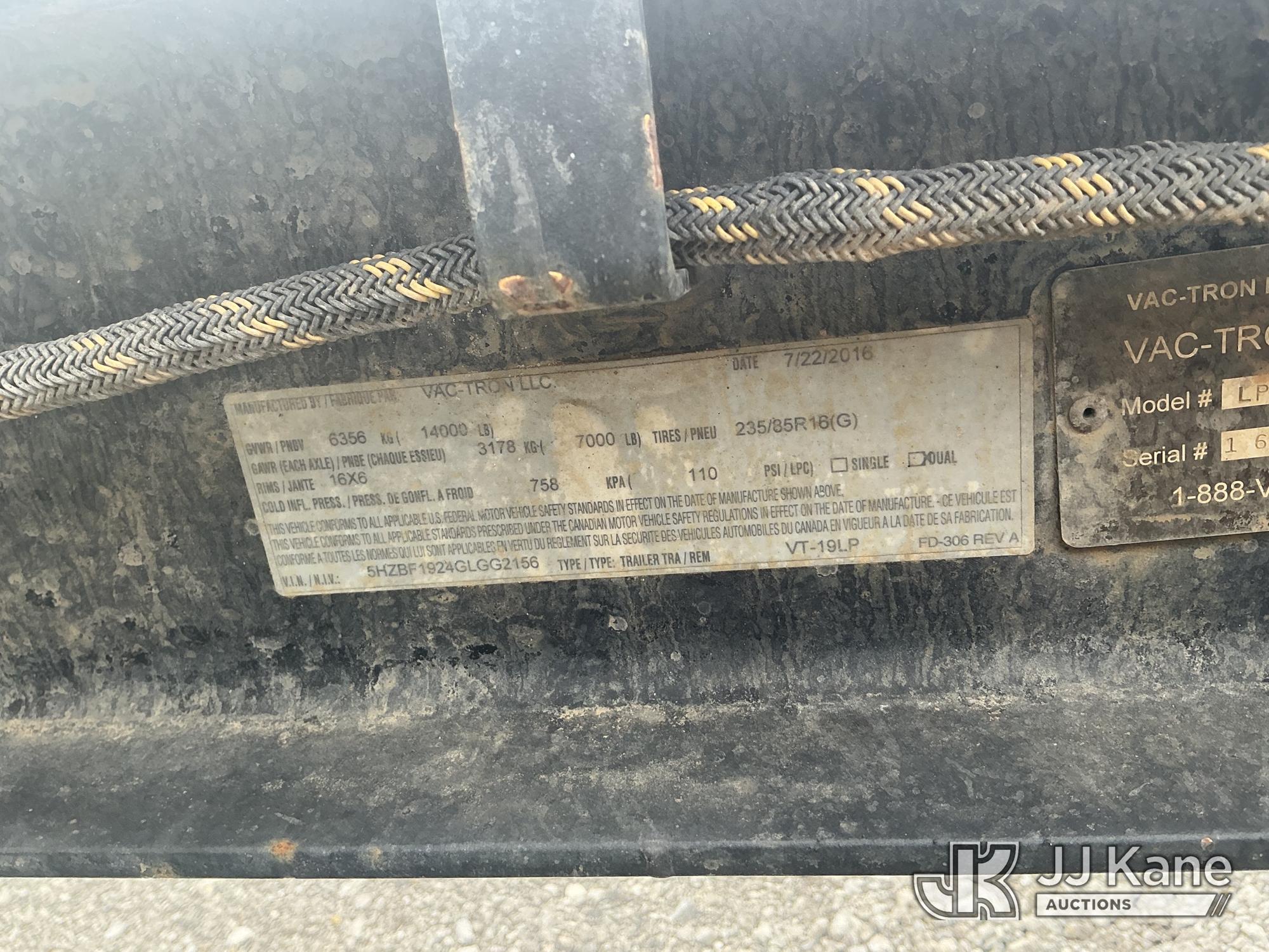 2016 Vac-Tron LP873XDT