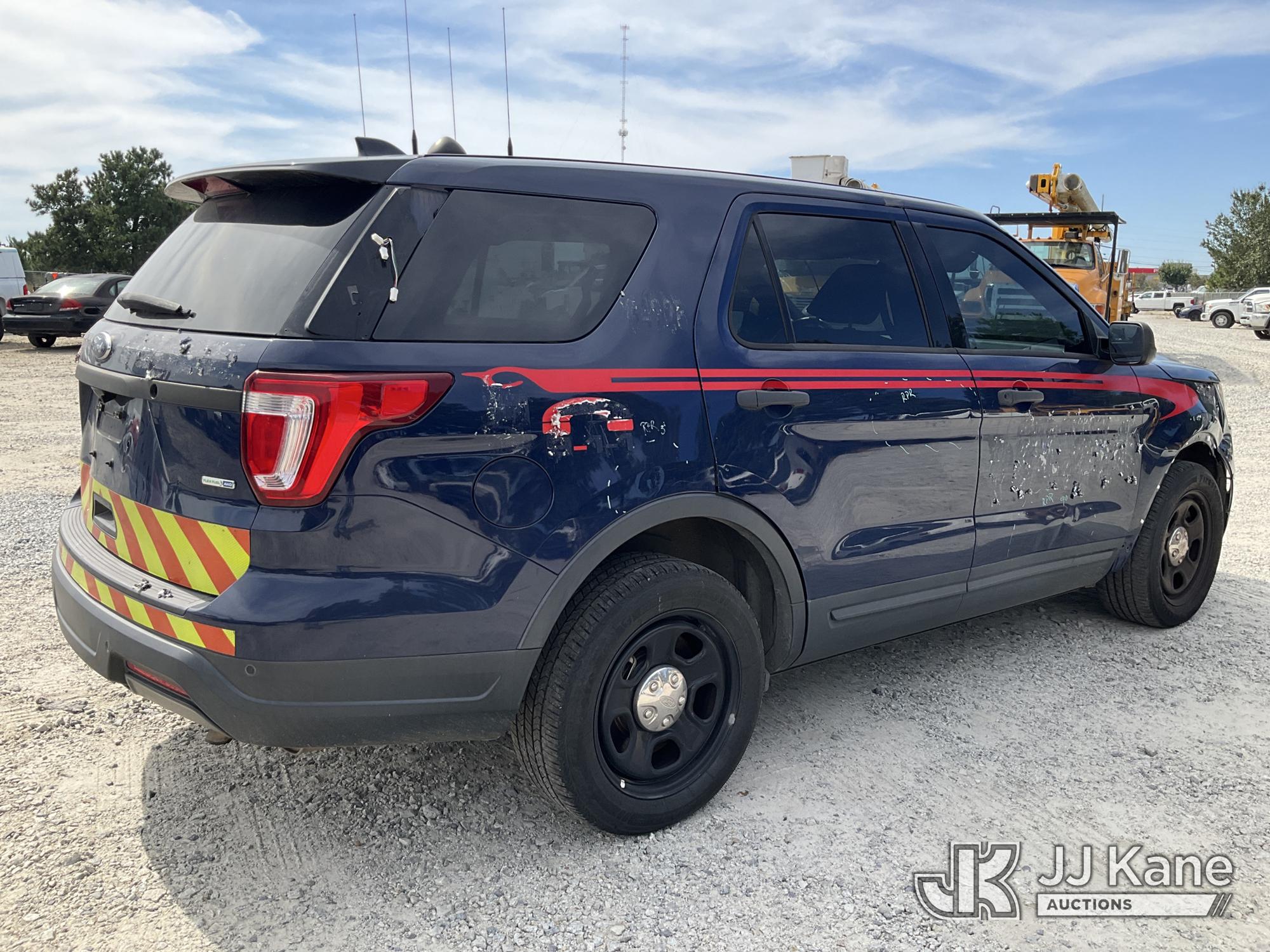 2018 Ford EXPLORER 4X4 POLICE INTERCEPTOR