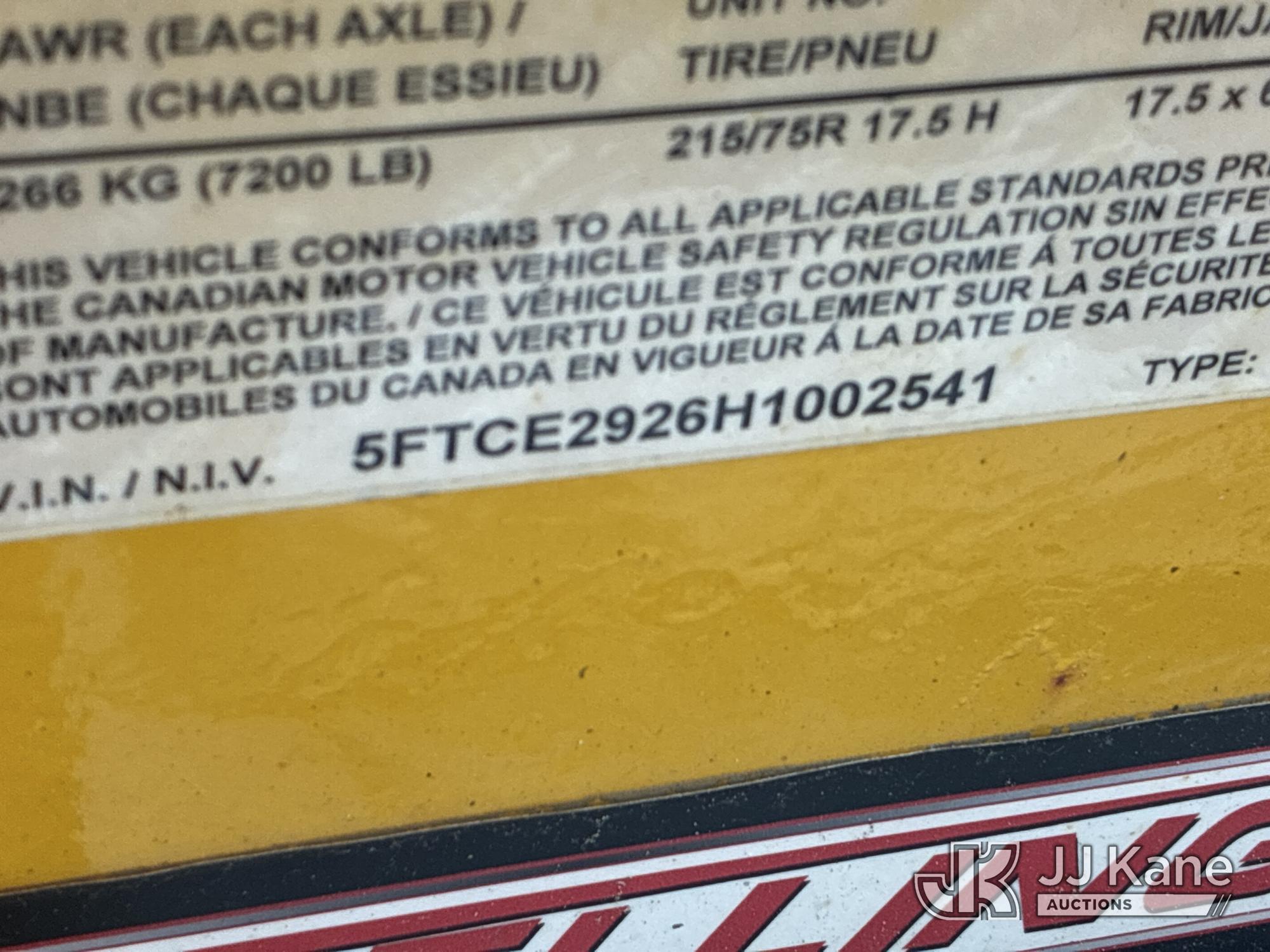 2017 Felling Trailers, Inc. FT-15