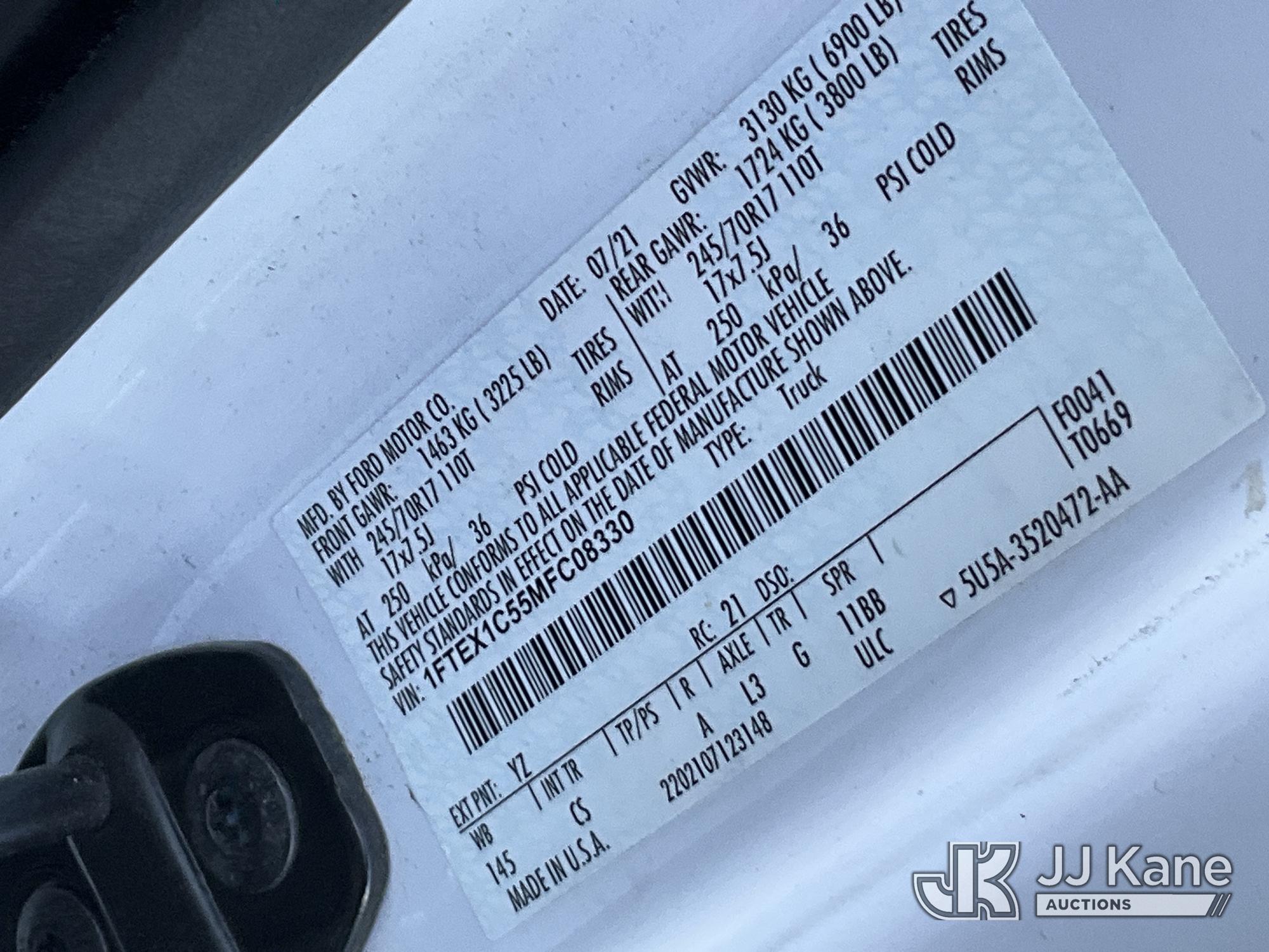 2021 Ford F150