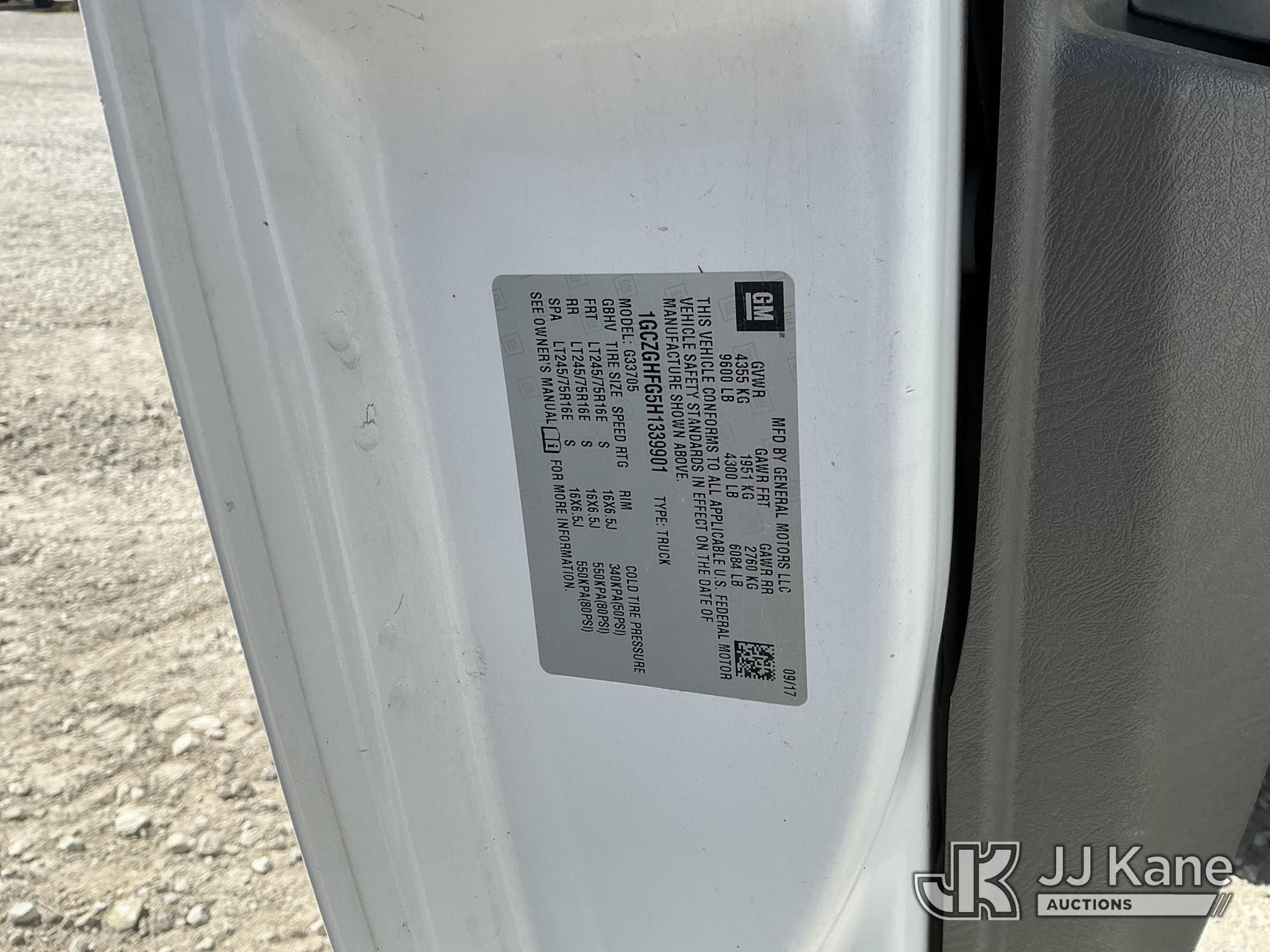 2017 Chevrolet EXPRESS G3500