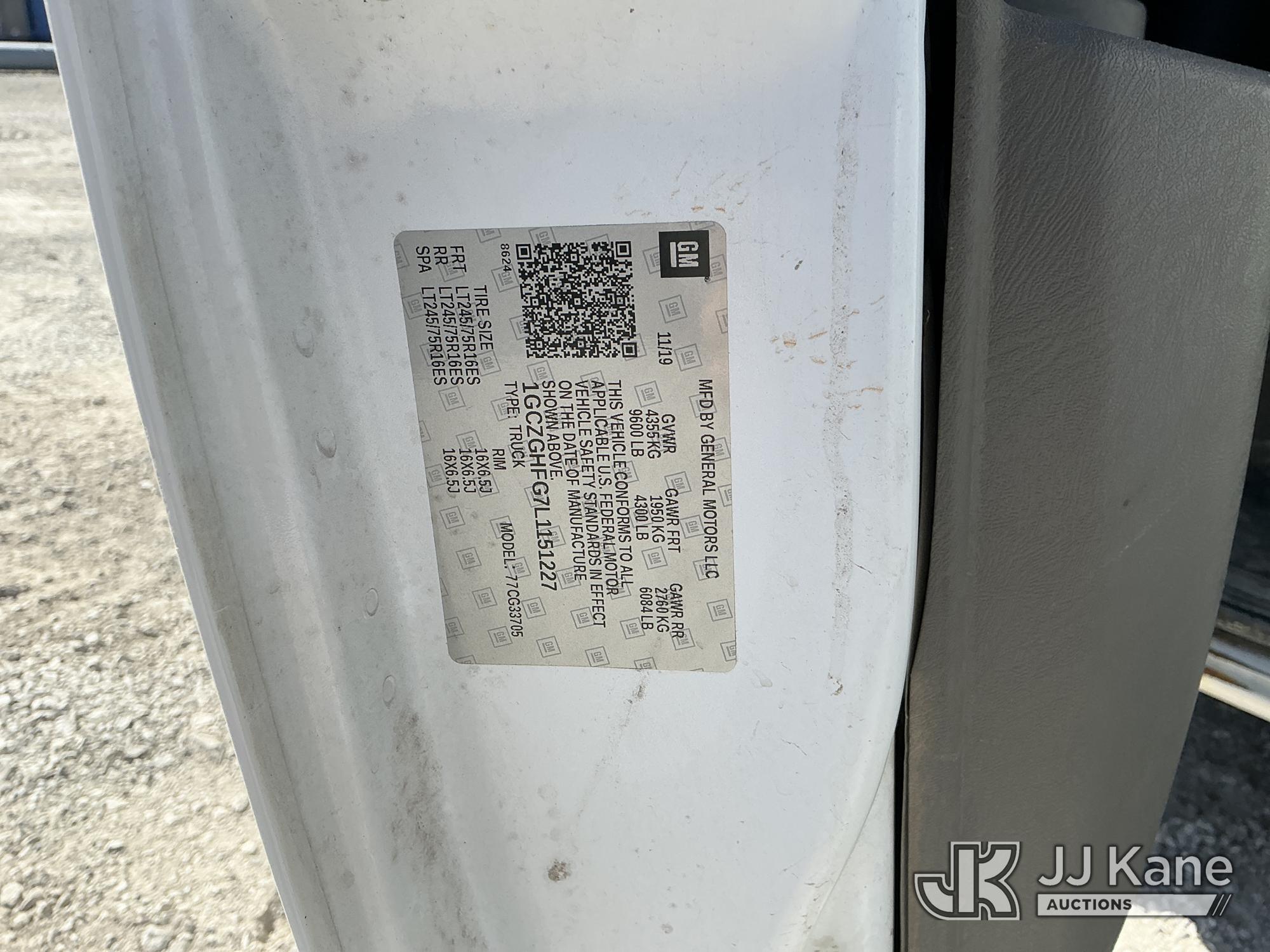 2020 Chevrolet EXPRESS G3500