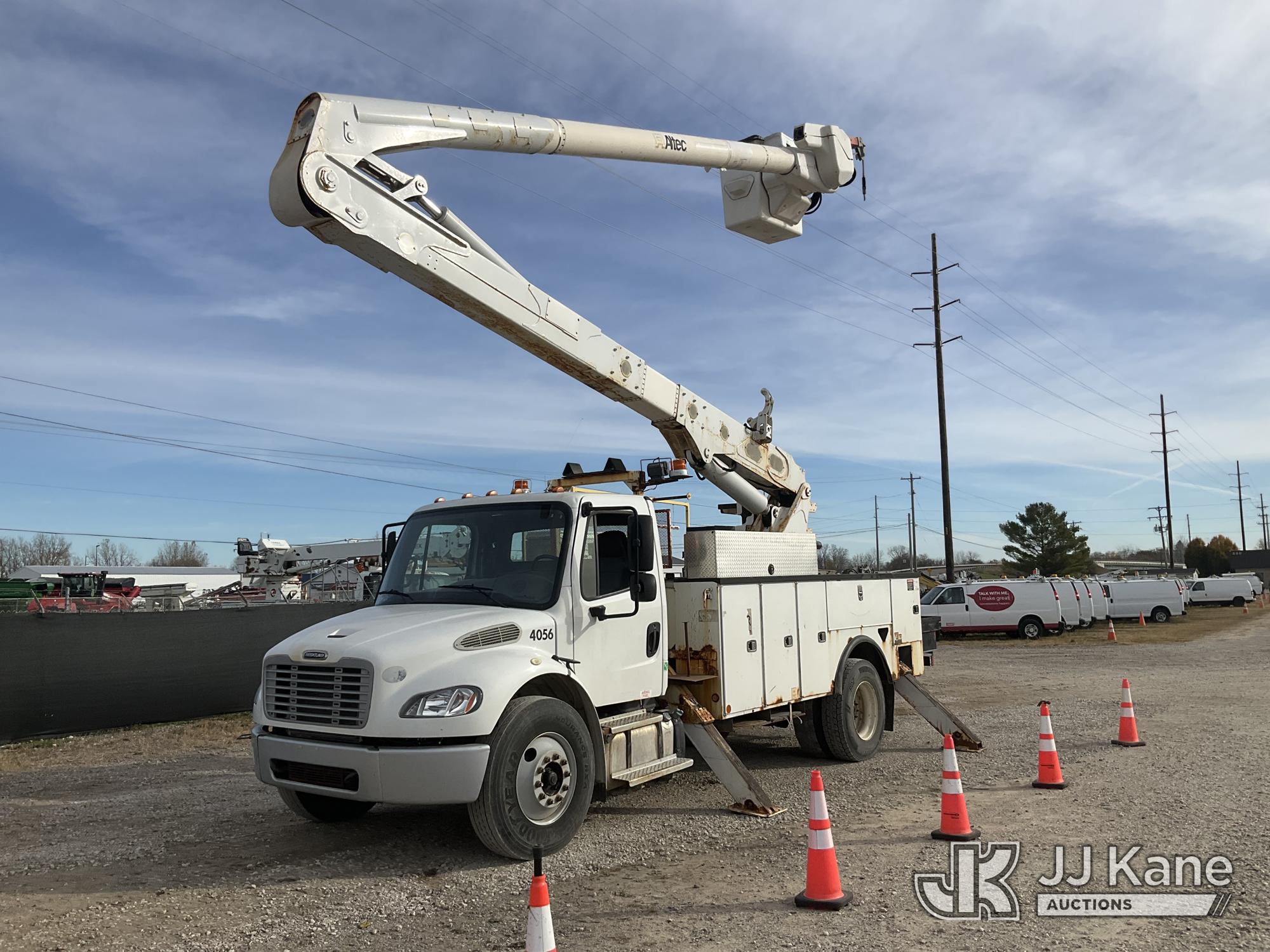 Altec AA55E Articulating Material Handling Bucket Truck On 2015 Freightliner M2 106 Utility Truck (1650724)