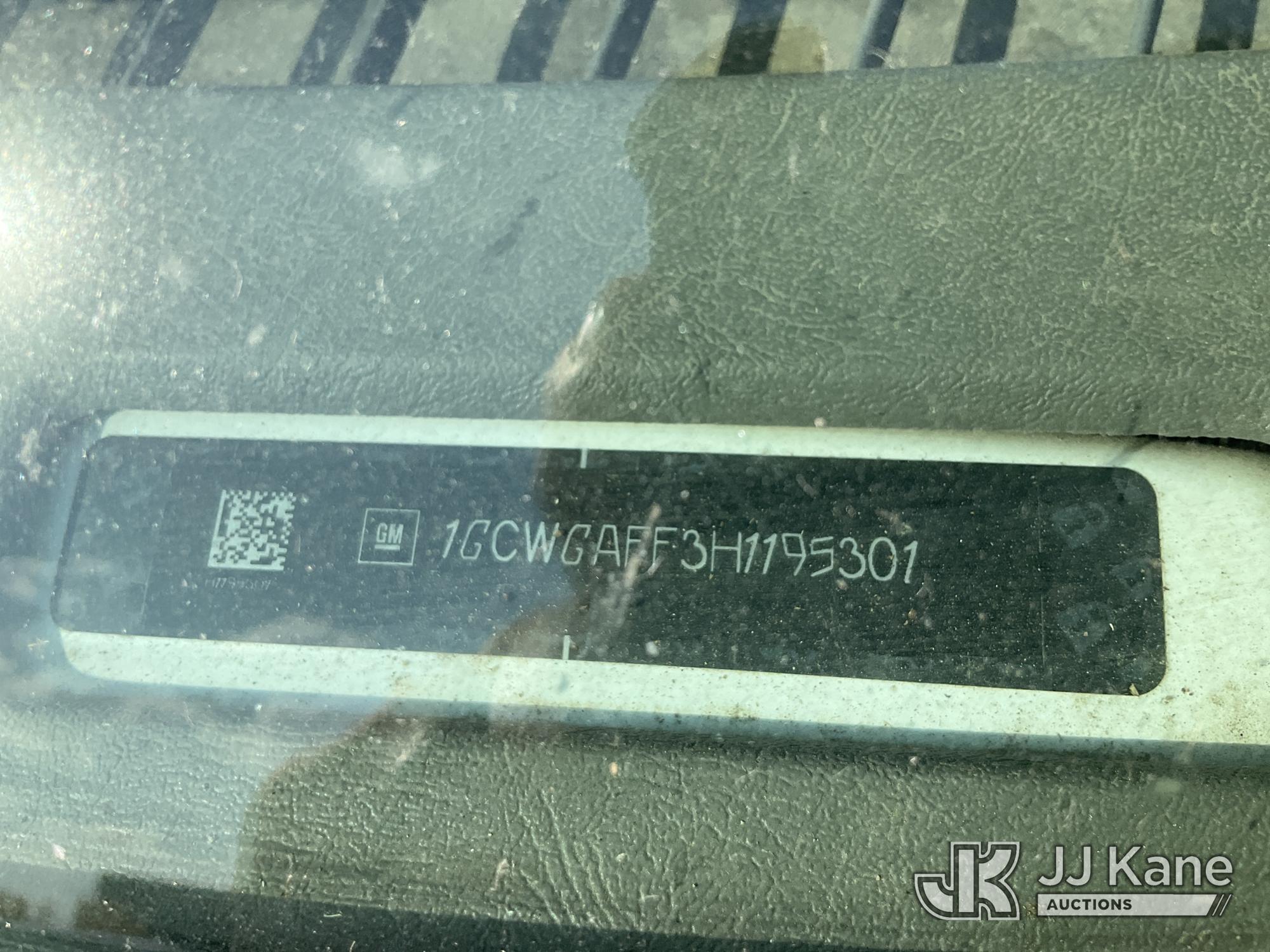 2017 Chevrolet EXPRESS G2500