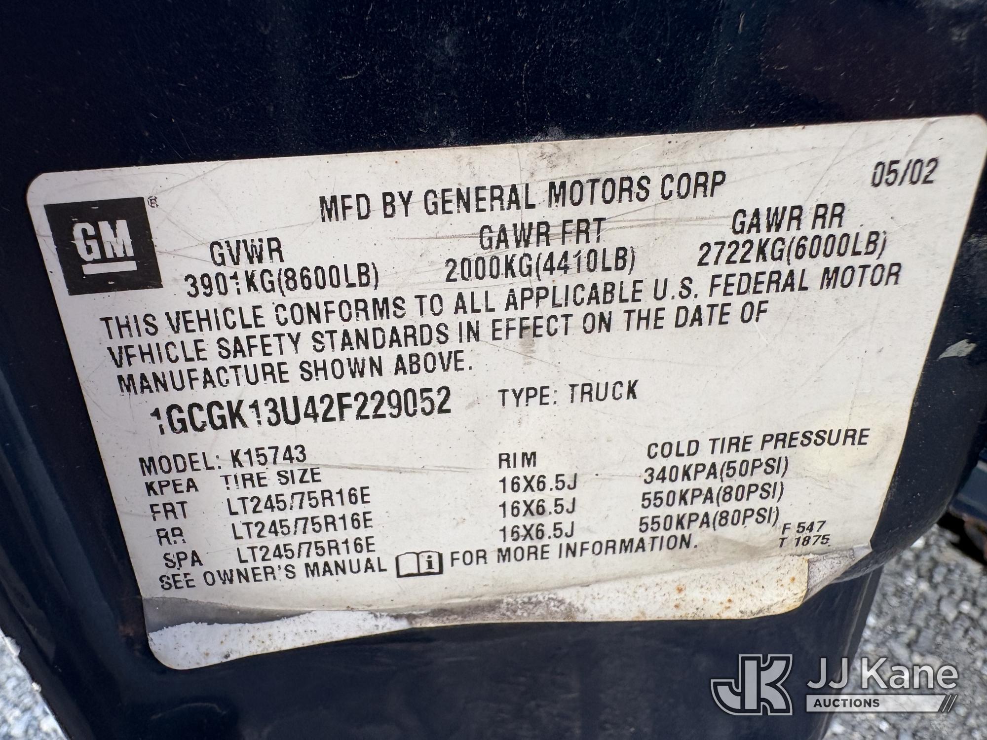 2002 Chevrolet Silverado 1500