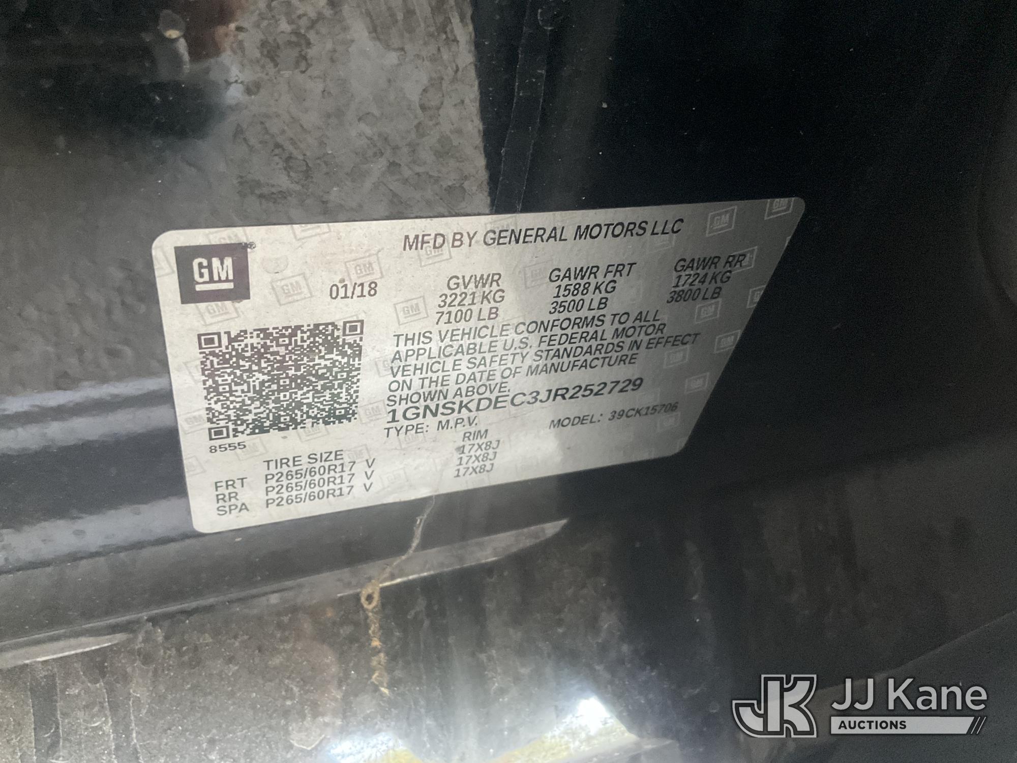 2018 Chevrolet Tahoe