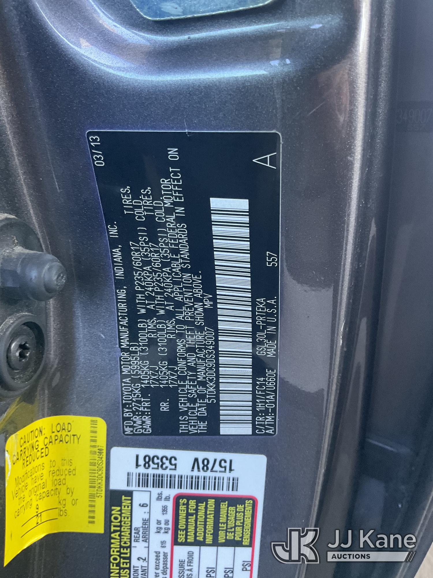 2013 Toyota Sienna
