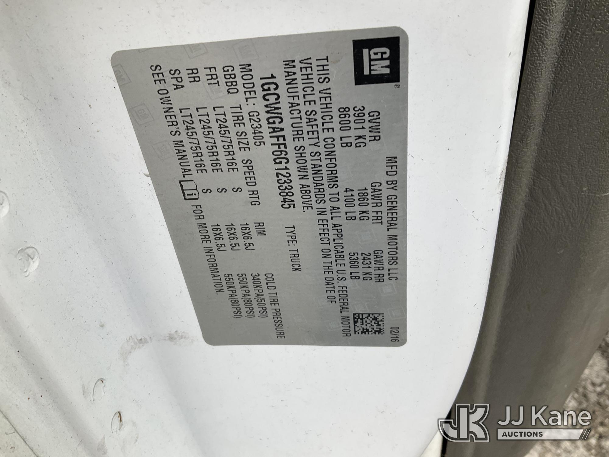 2016 Chevrolet EXPRESS
