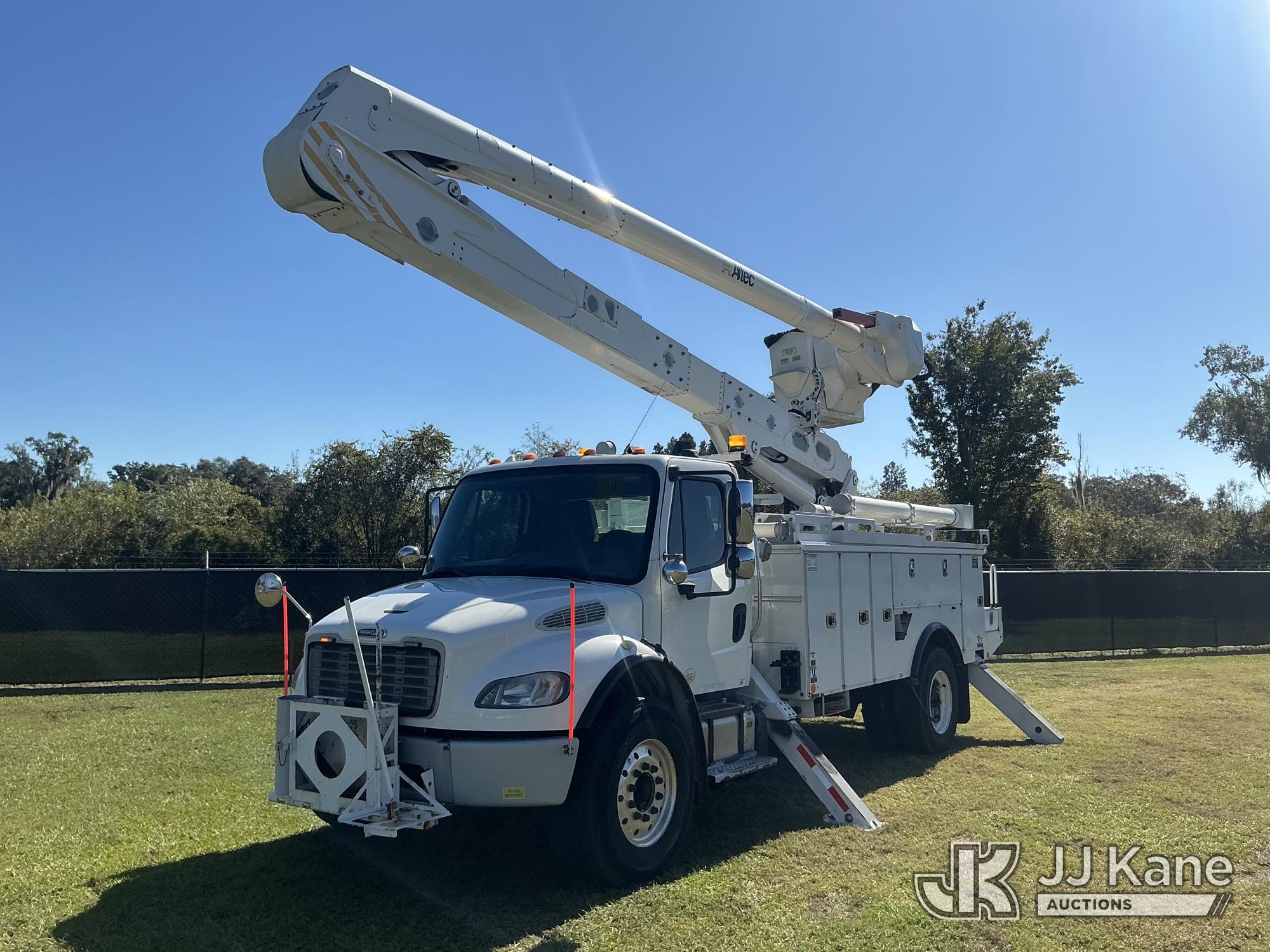 Altec AN55E Material Handling Bucket Truck On 2017 Freightliner M2 106 Utility Truck (1651000)