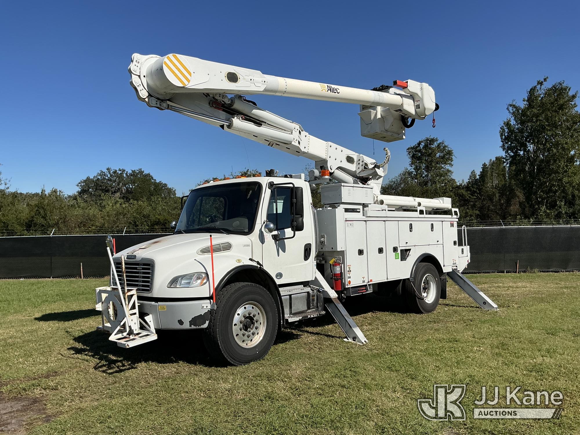 Altec AM50 Over-Center Material Handling Bucket Truck On 2016 Freightliner M2 106 Utility Truck (1651020)