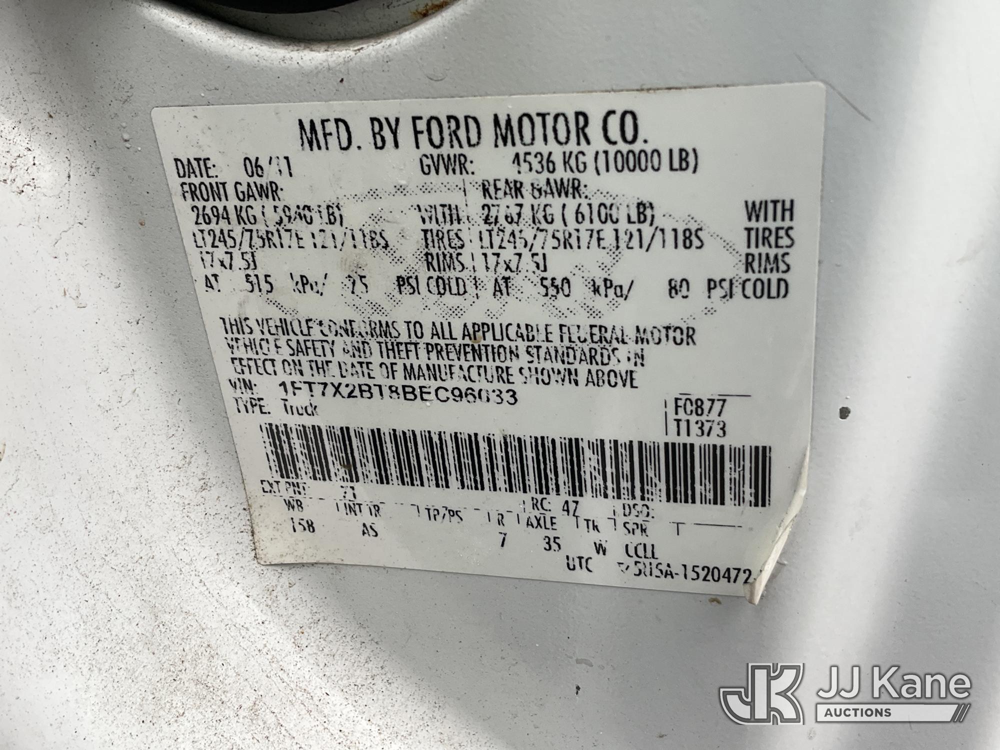 2011 Ford F250 4X4
