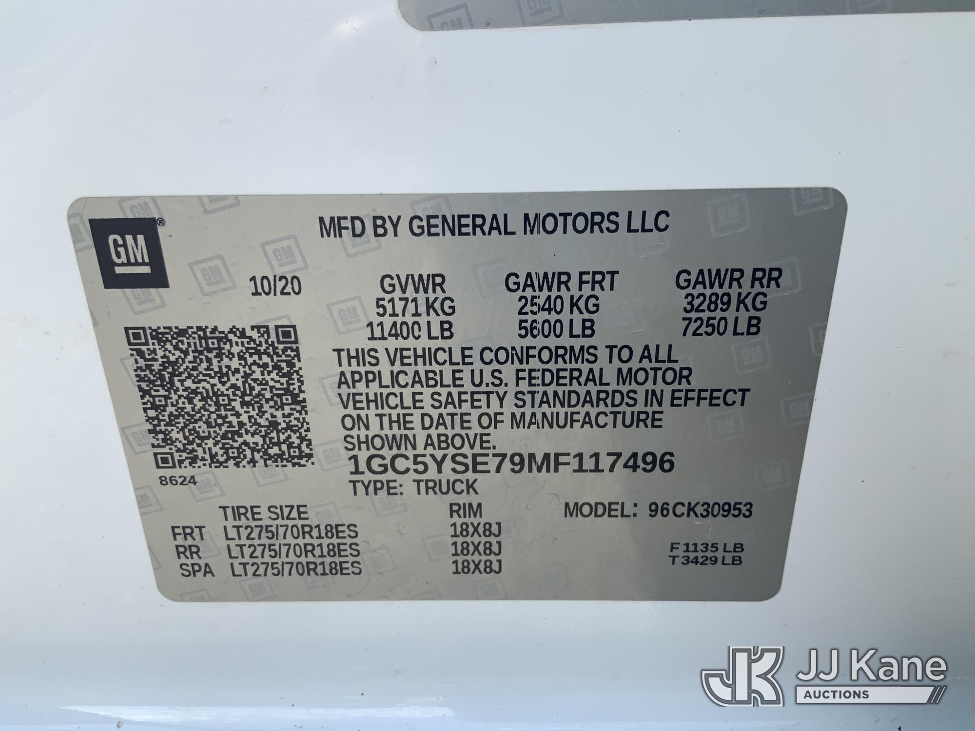 2021 Chevrolet SILVERADO 3500HD 4X4