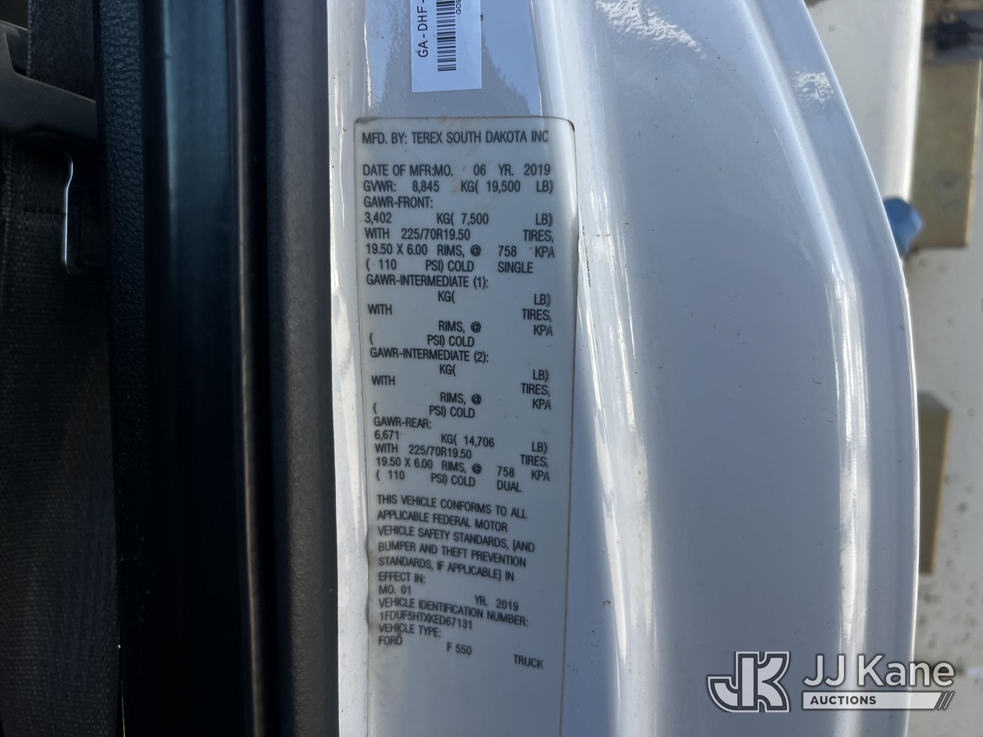 2019 Ford F550 4X4