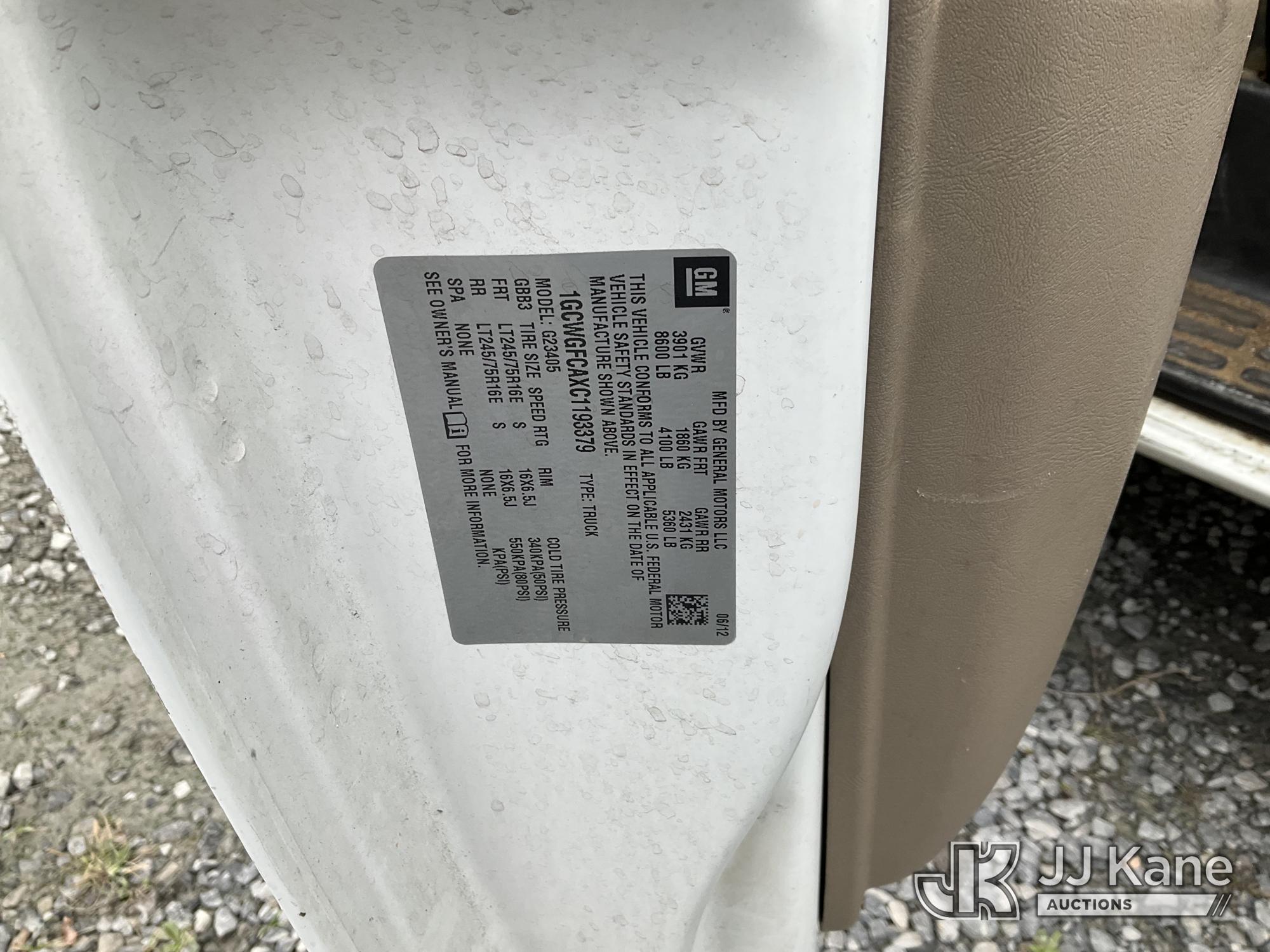 2012 Chevrolet G2500