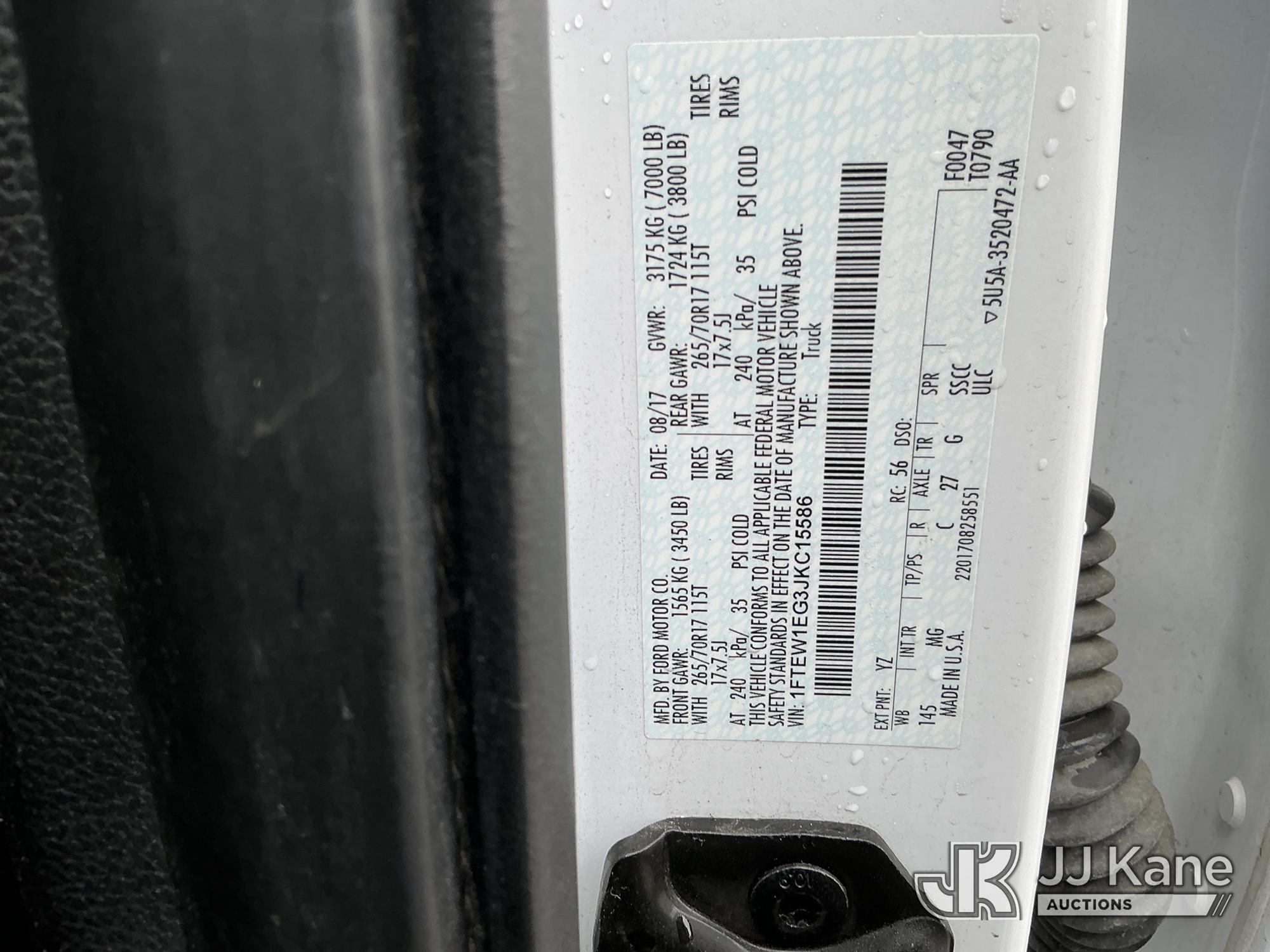 2018 Ford F150 4X4