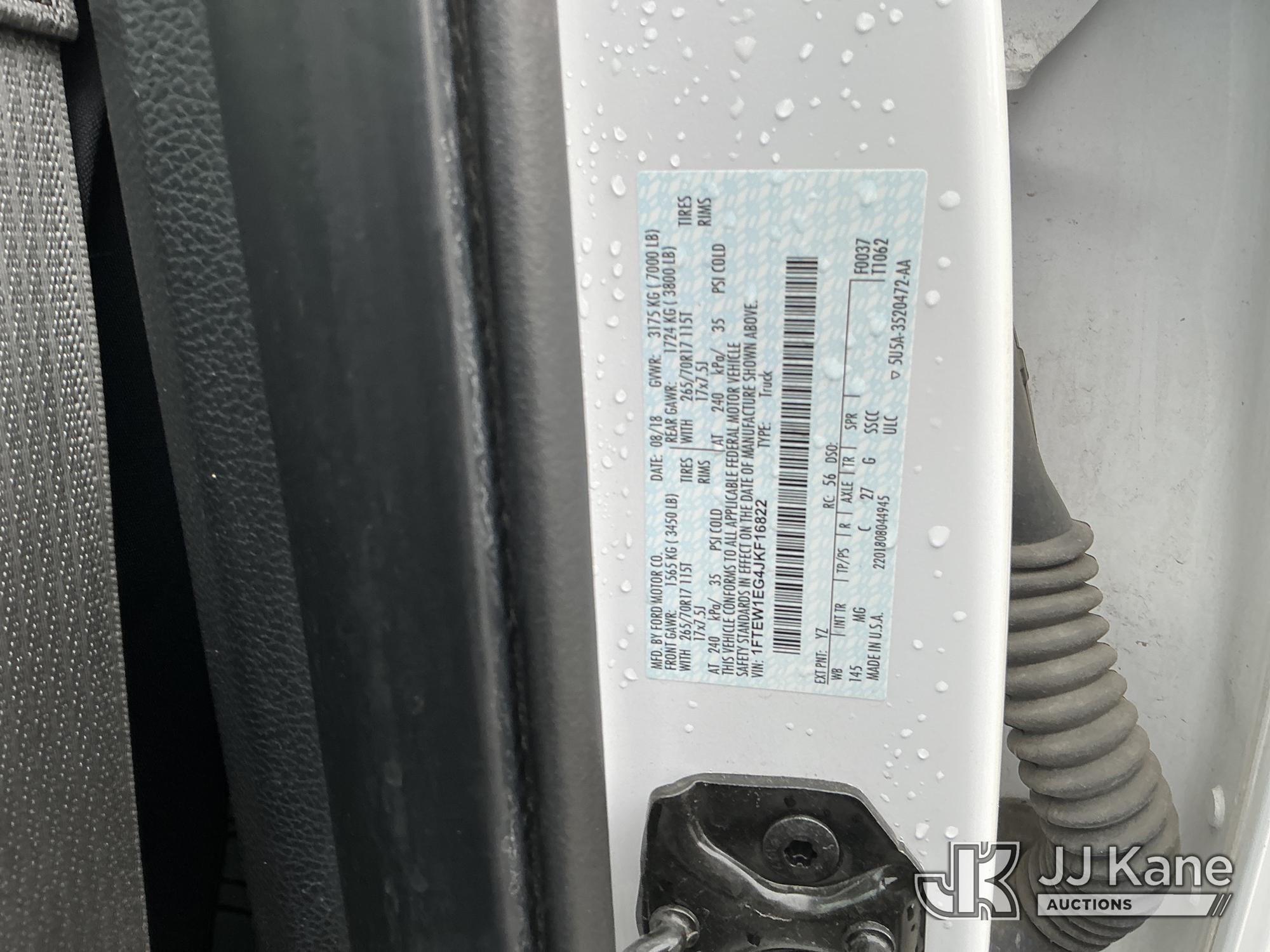 2018 Ford F150 4X4