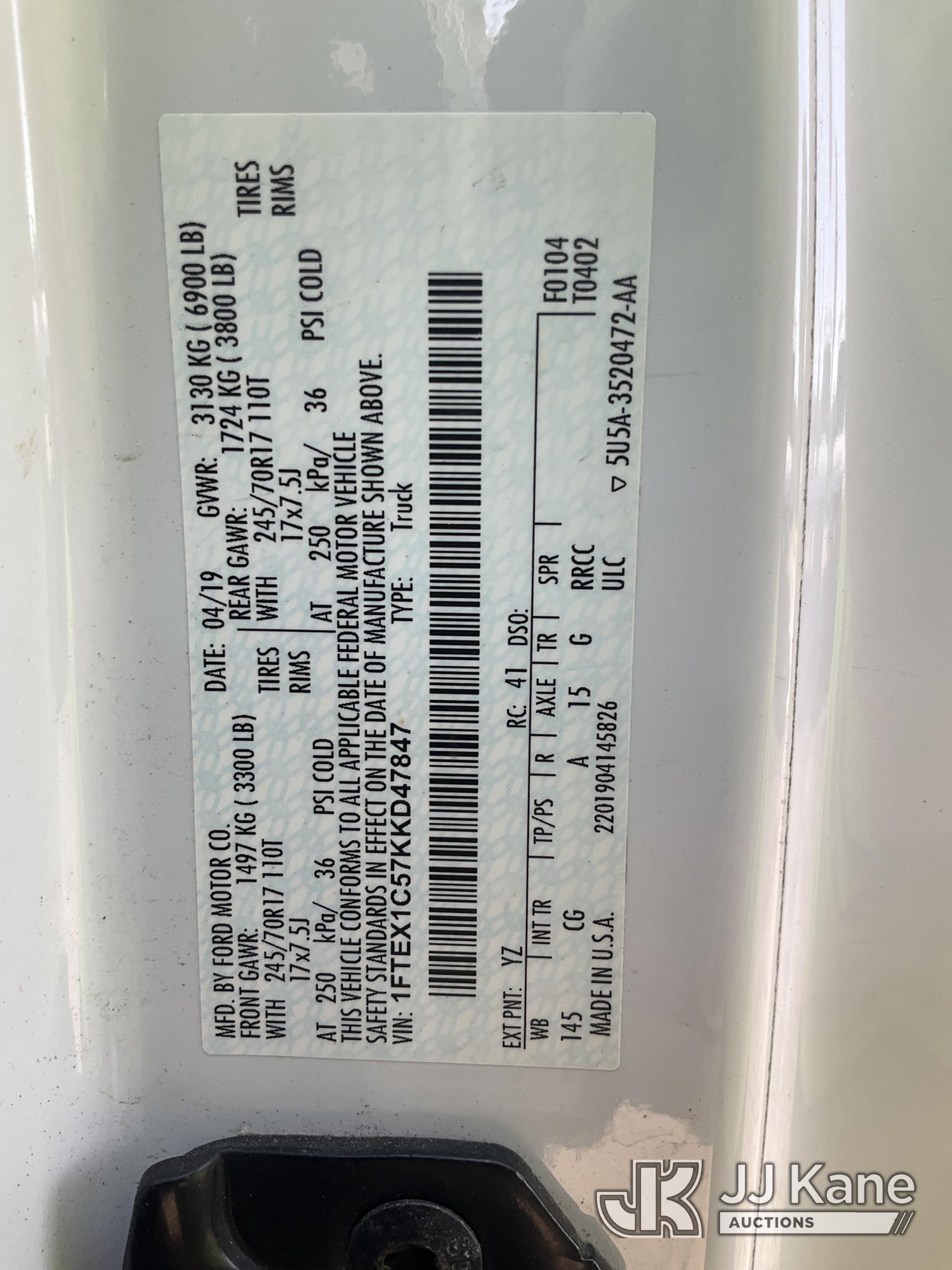 2019 Ford F150