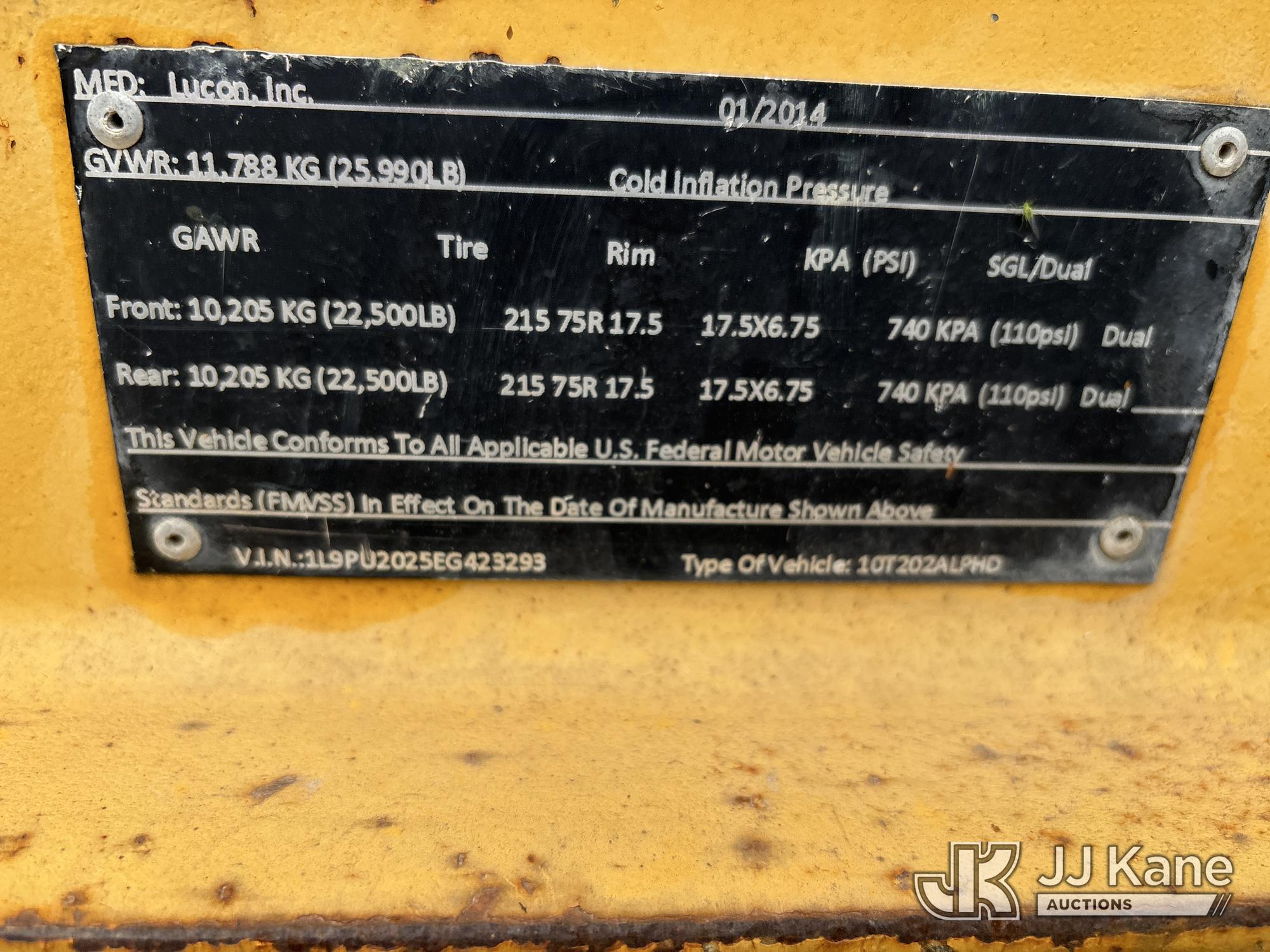 2014 Lucon 10T202ALPHD