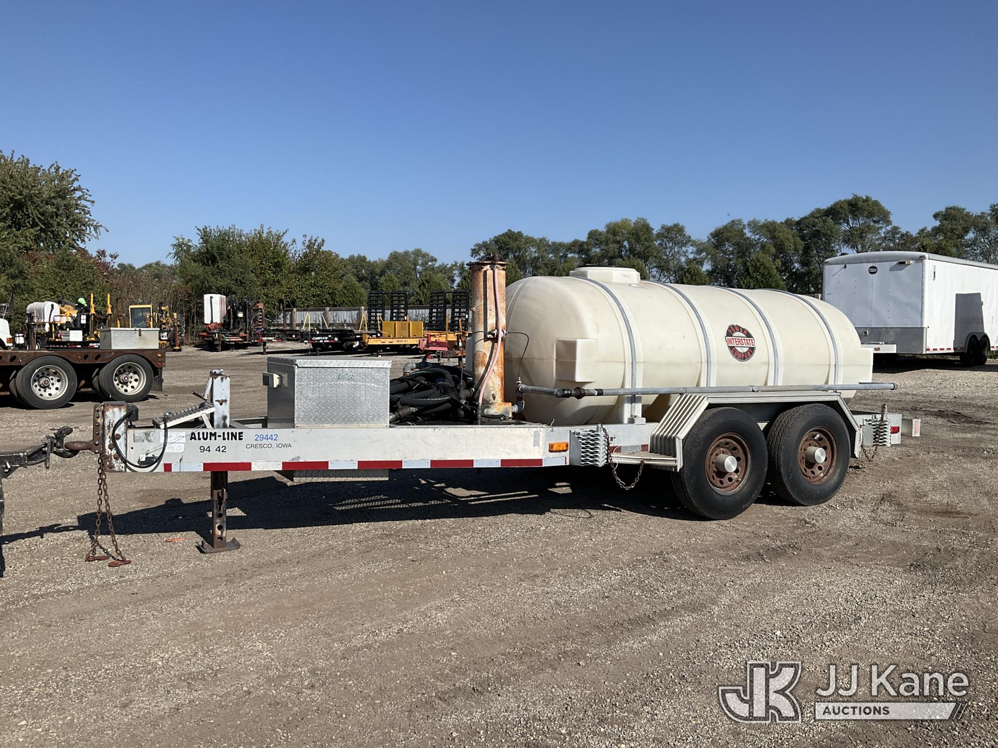 1995 ALUM-LINE 1250H T/A Tagalong Equipment Trailer (1651478)