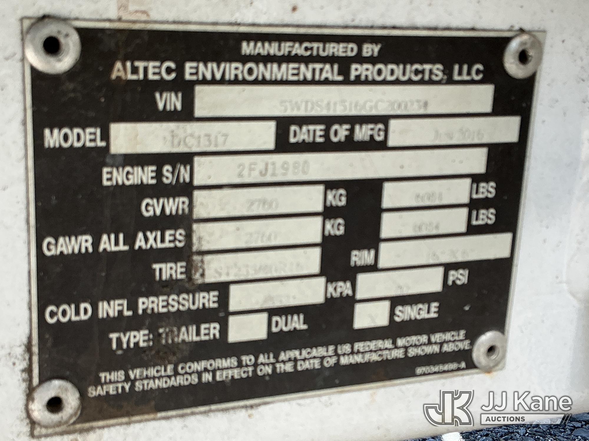 2016 Altec DC-1317
