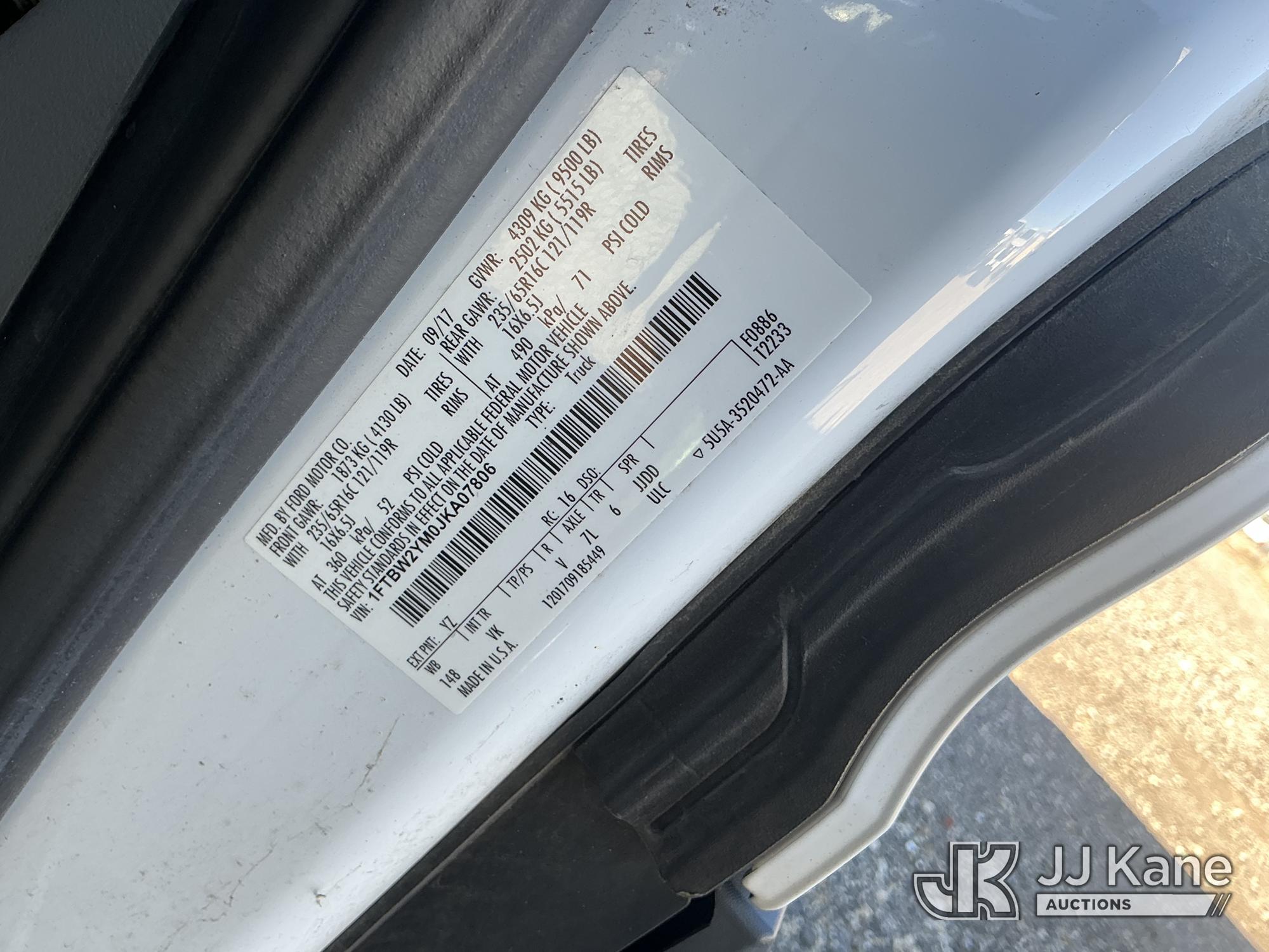 2018 Ford TRANSIT 350