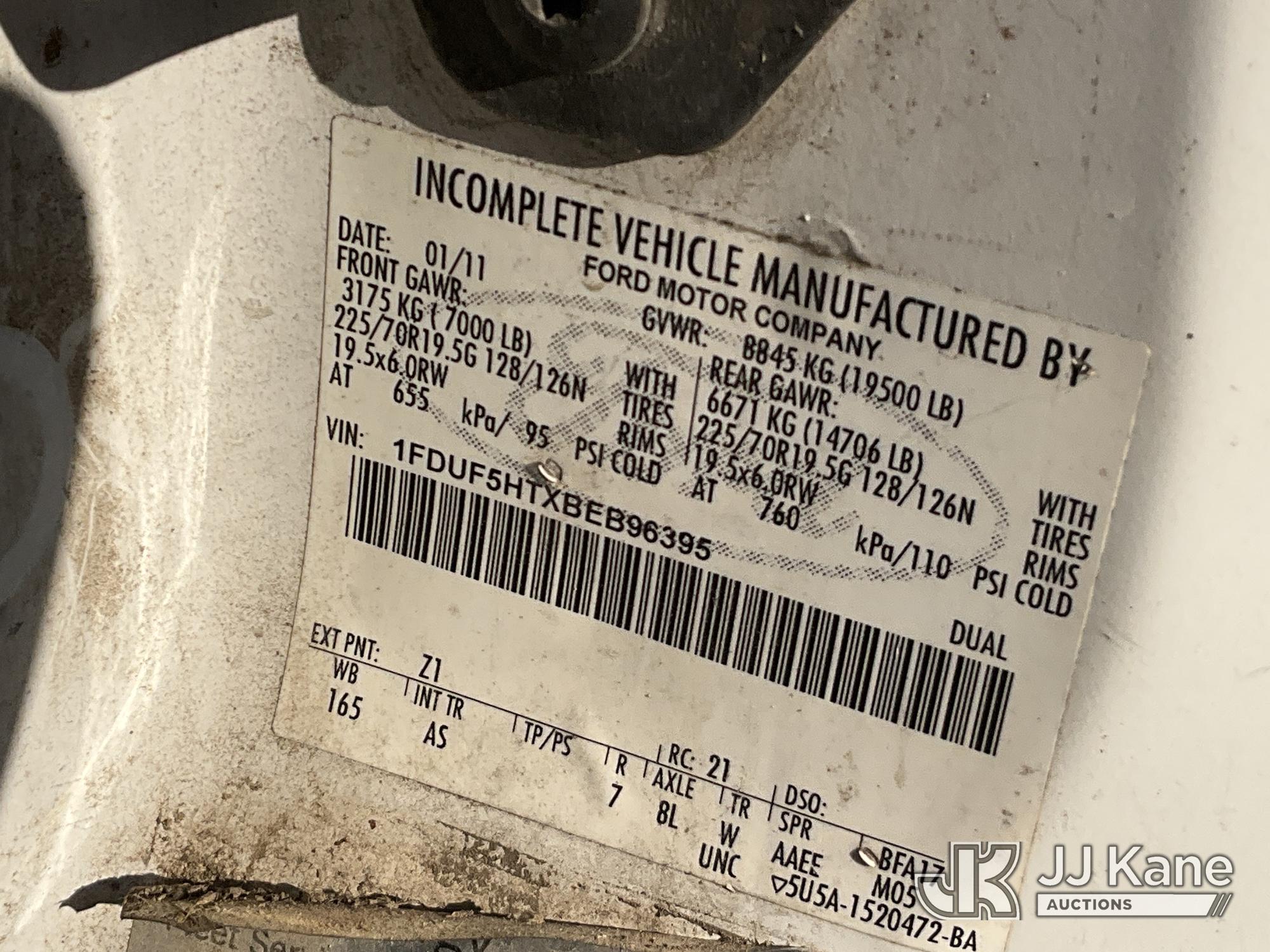 2011 Ford F550 4X4