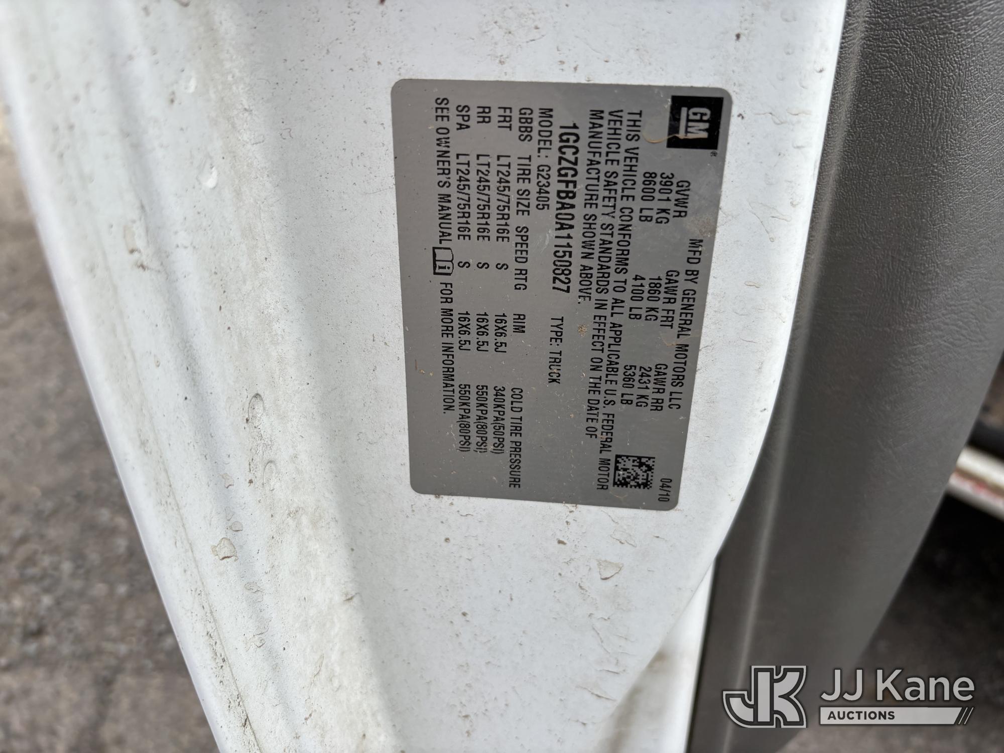 2010 Chevrolet Express G2500