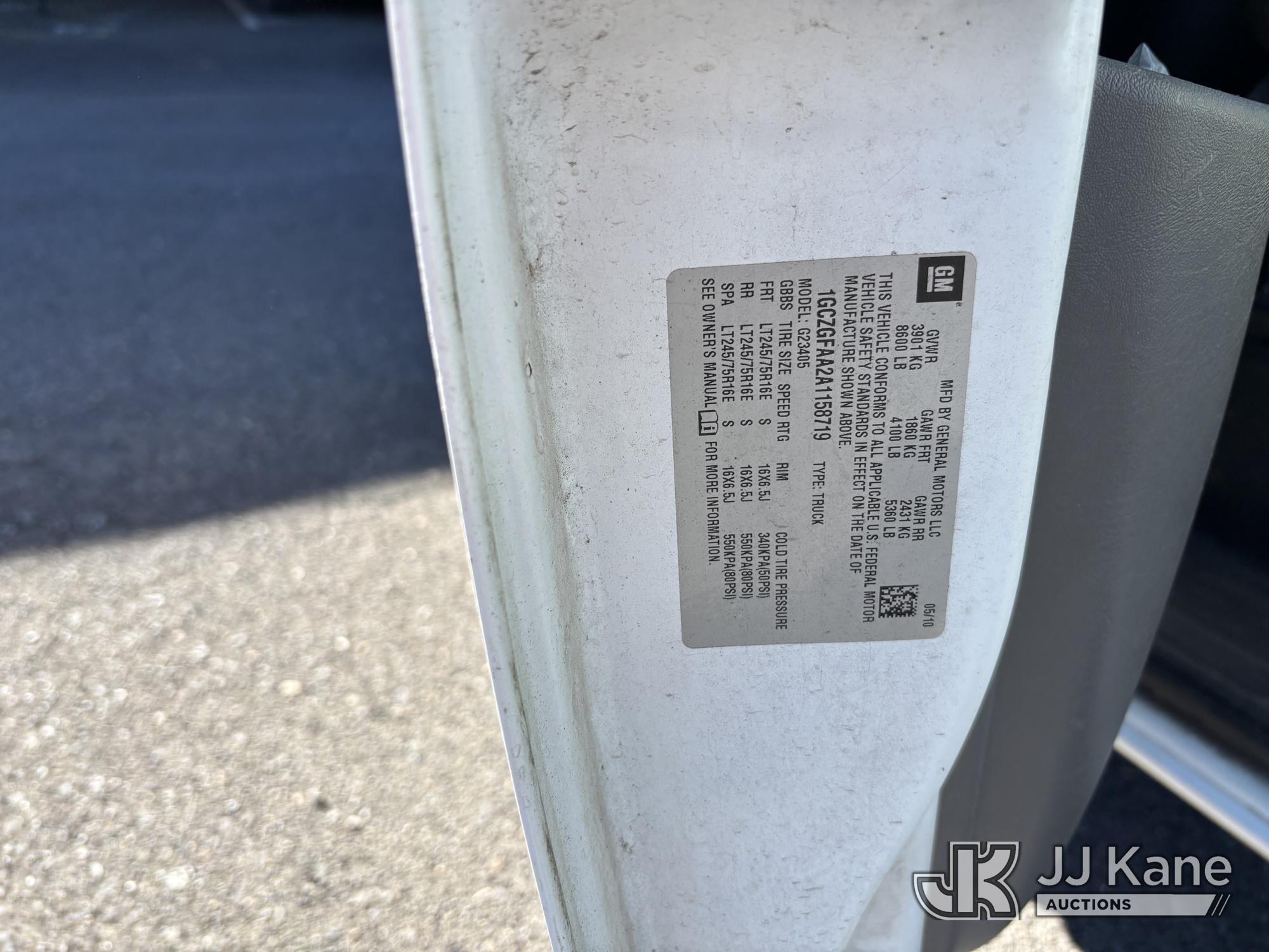 2010 Chevrolet Express G2500