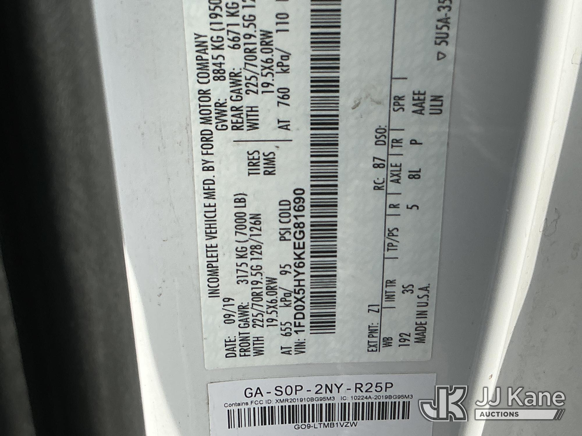 2019 Ford F-550