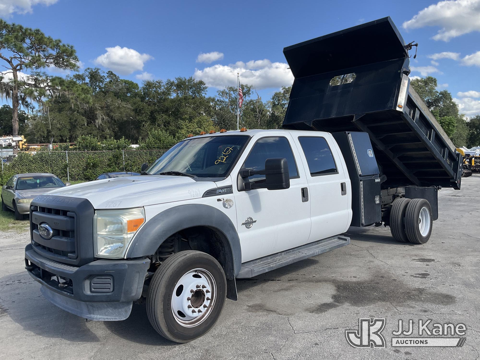 2014 Ford F-450 SD Crew-Cab Dump Truck (1652388)