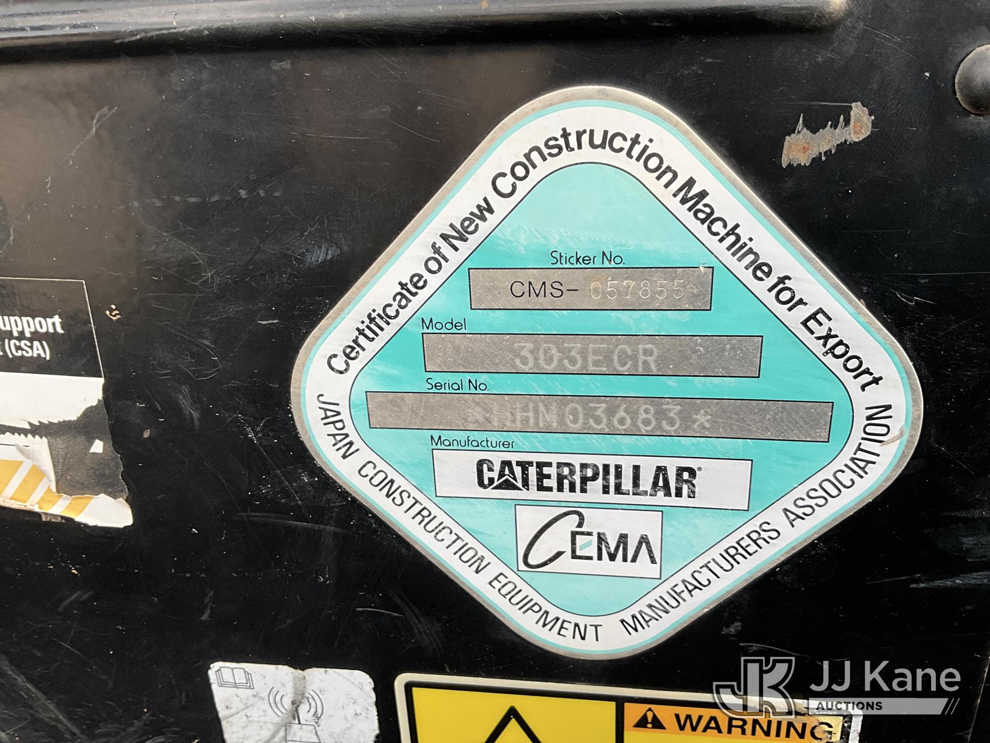 2019 Caterpillar 303E