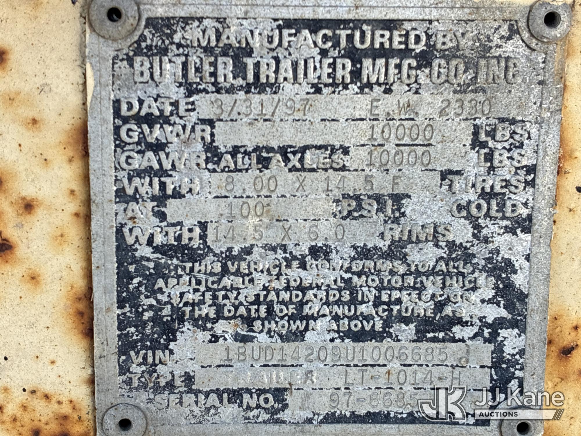 1997 Butler LT-1014-H