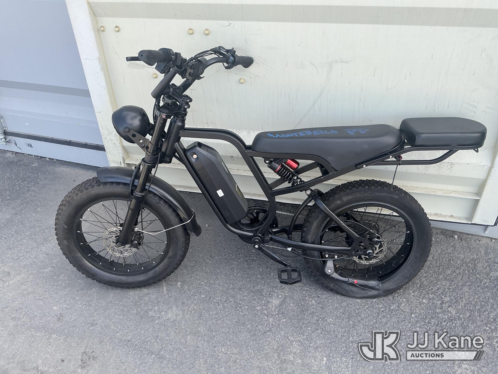 Black E-Bike No Keys (1652636)